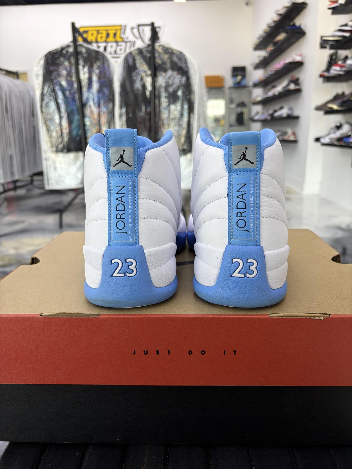 Jordan 12 "Melo" Used Size 9