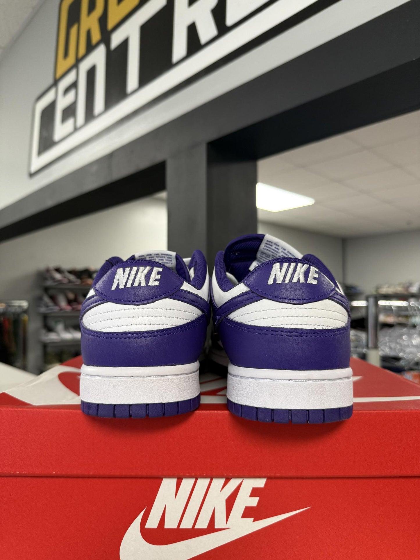 Nike Dunk Low "Court Purple" Used Size 11