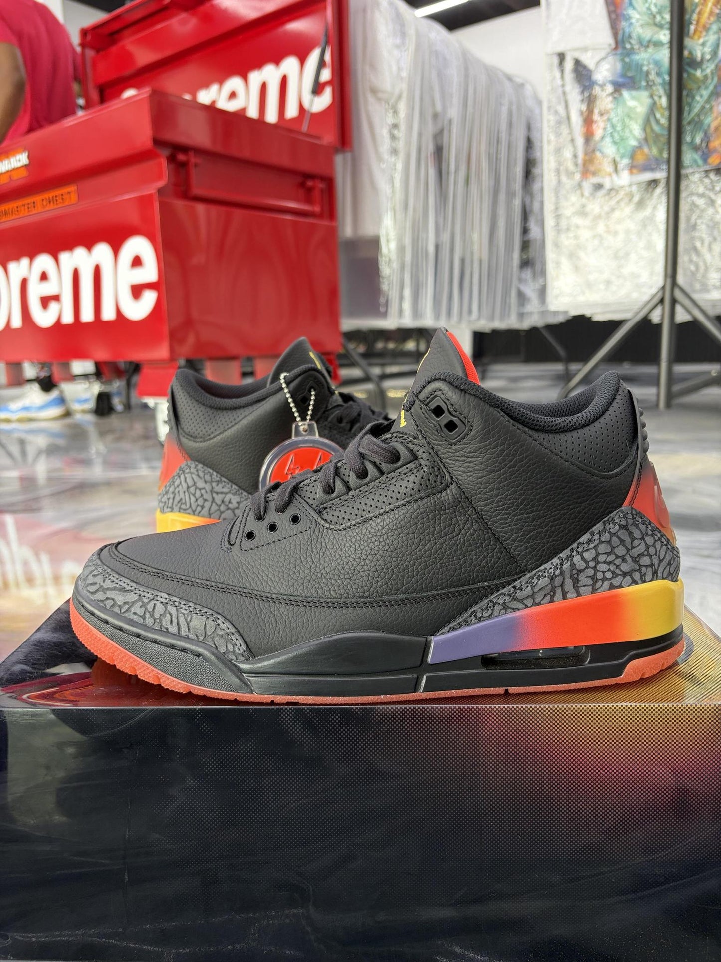 Jordan 3 x J Balvin "Rio" Used Size 10.5