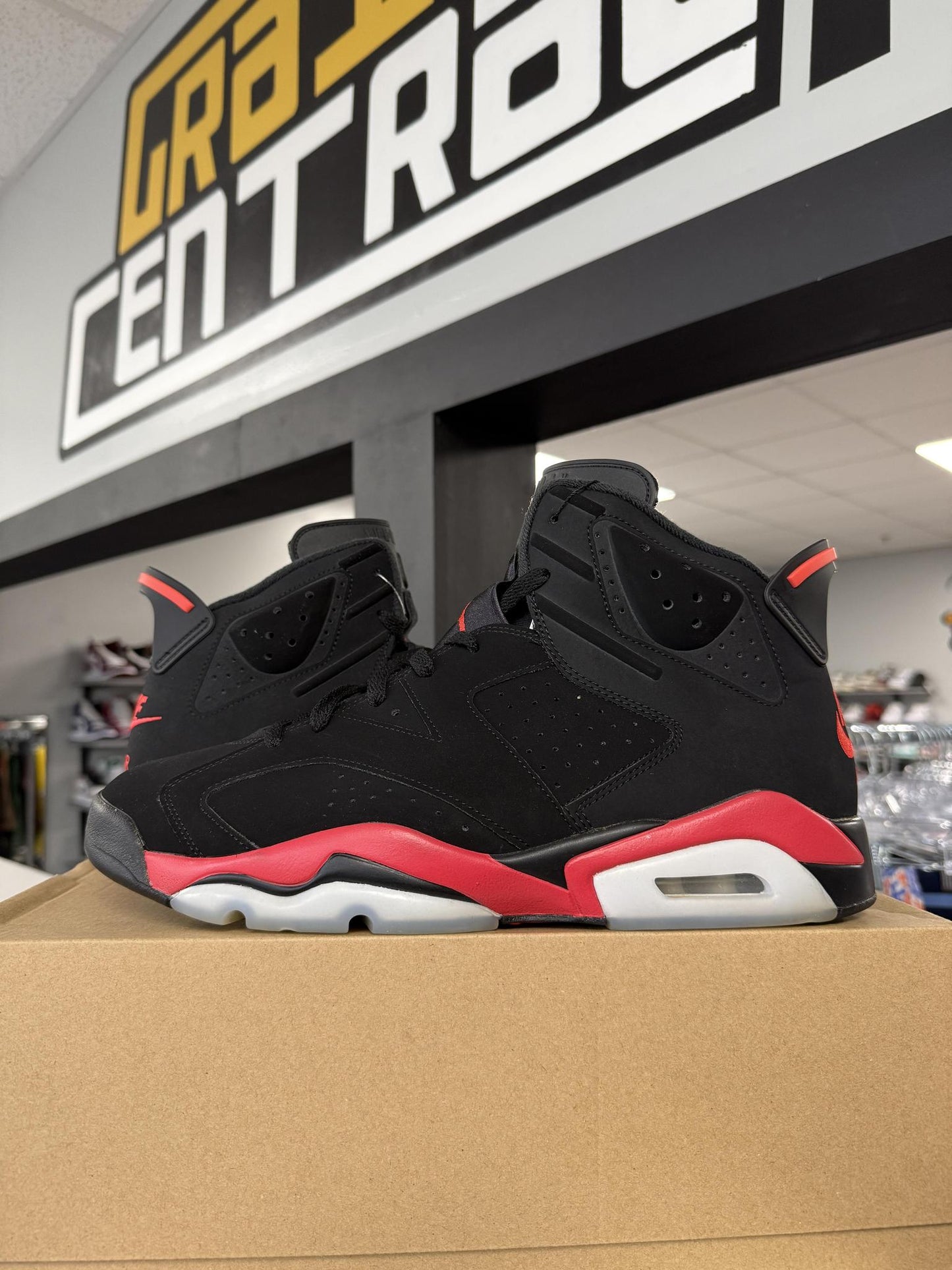 Jordan 6 Infrared Salesman Used Size 13