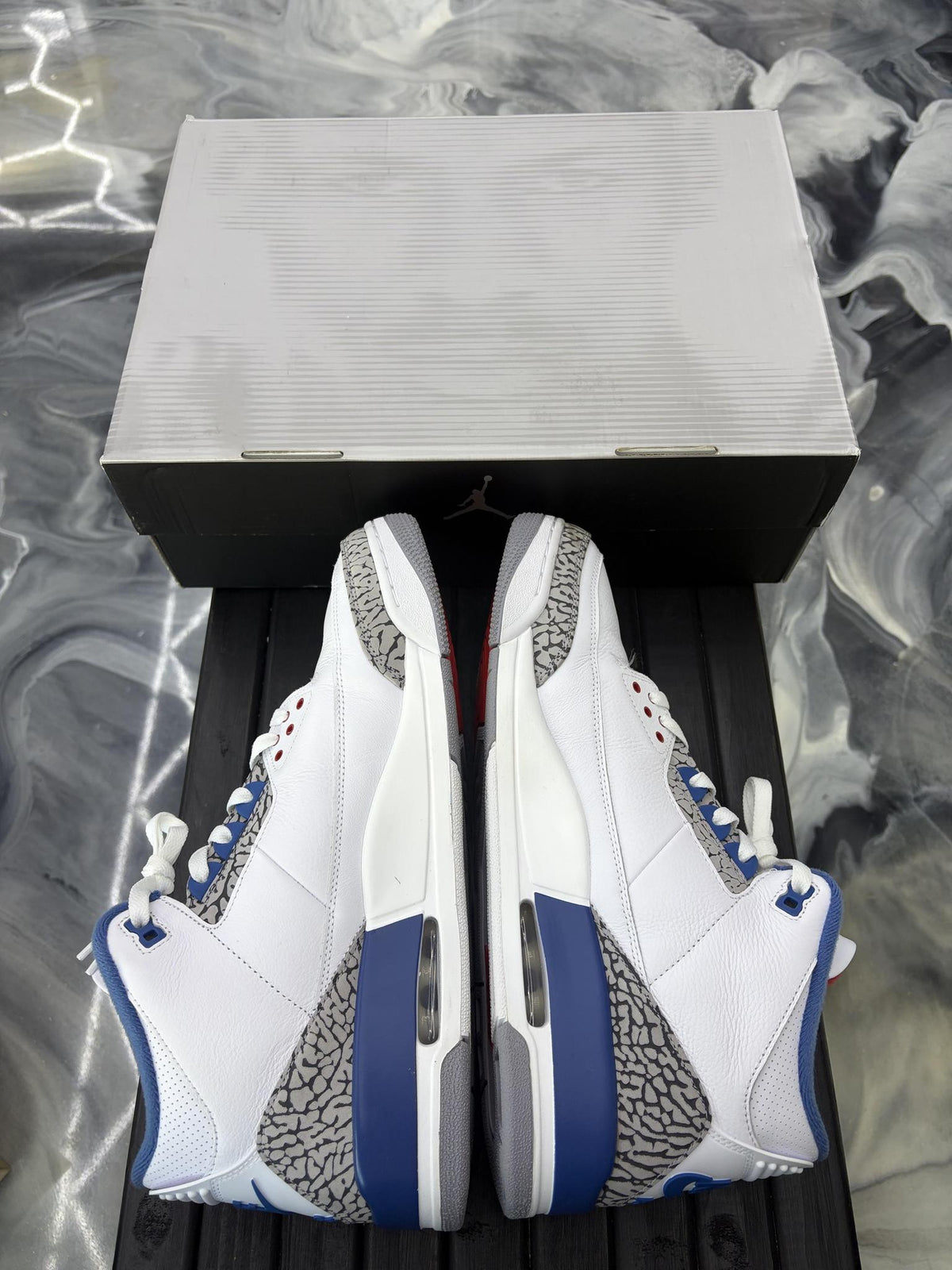 Jordan 3 "True Blue" Used Size 13