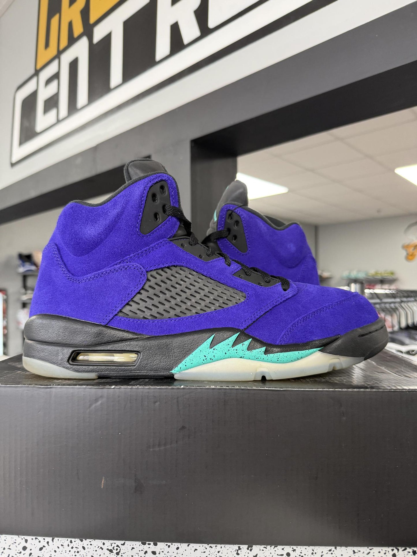 Jordan 5 "Alternate Grape" Used Size 12