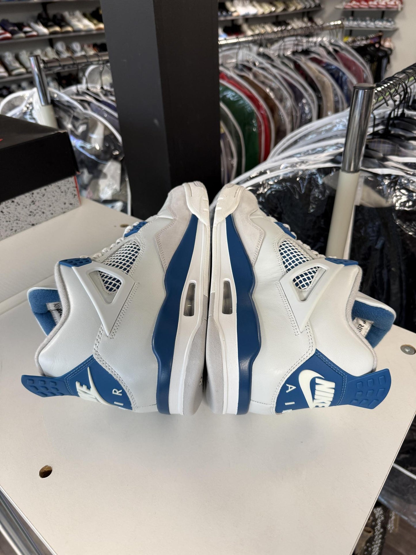 Jordan 4 "Military Blue" Used Size 10
