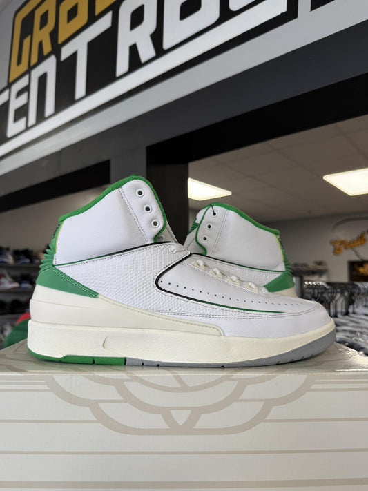 Jordan 2 "Lucky Green" Used Size 10