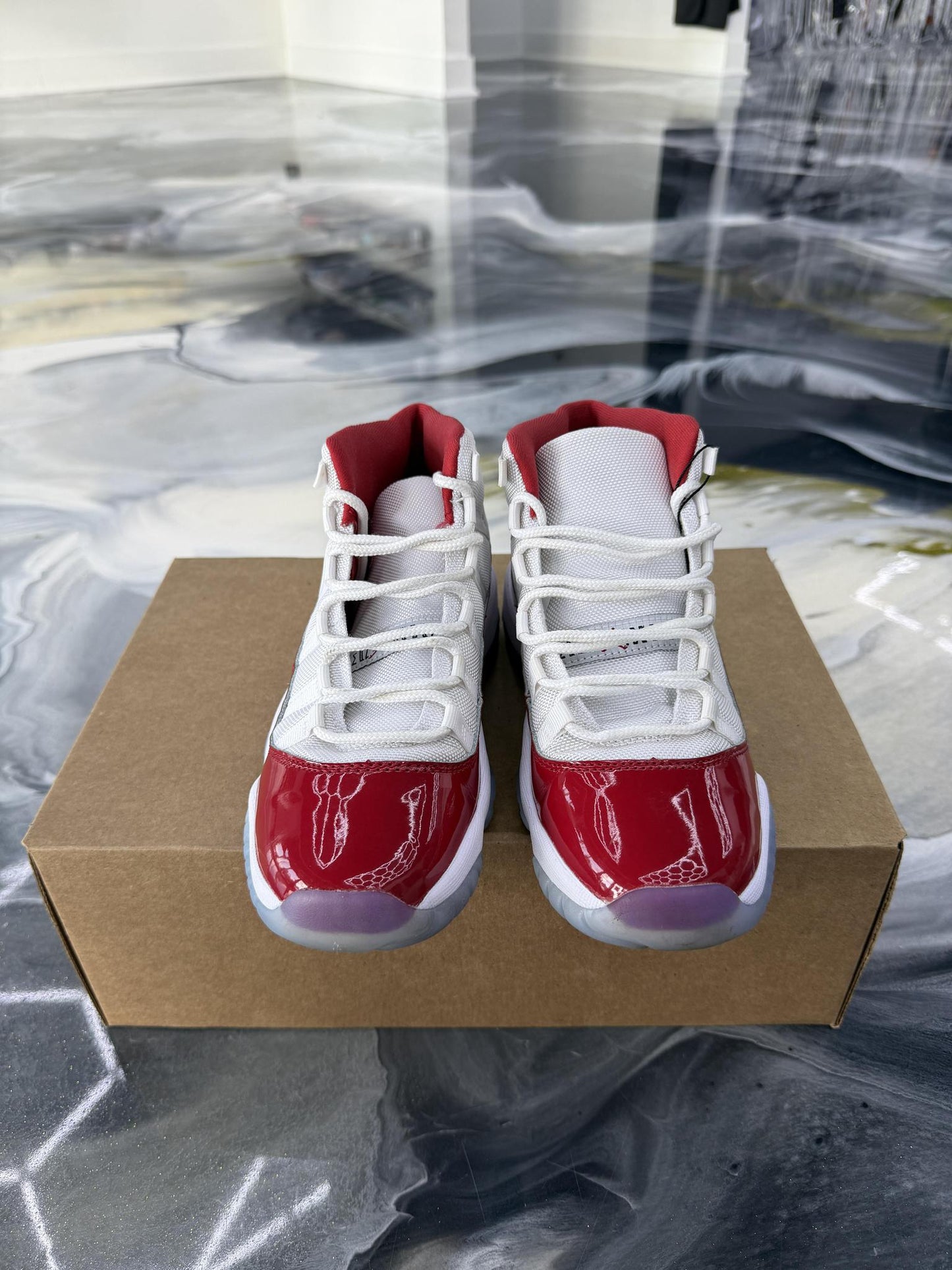 Jordan 11 Cherry Used Size 5Y/6.5W