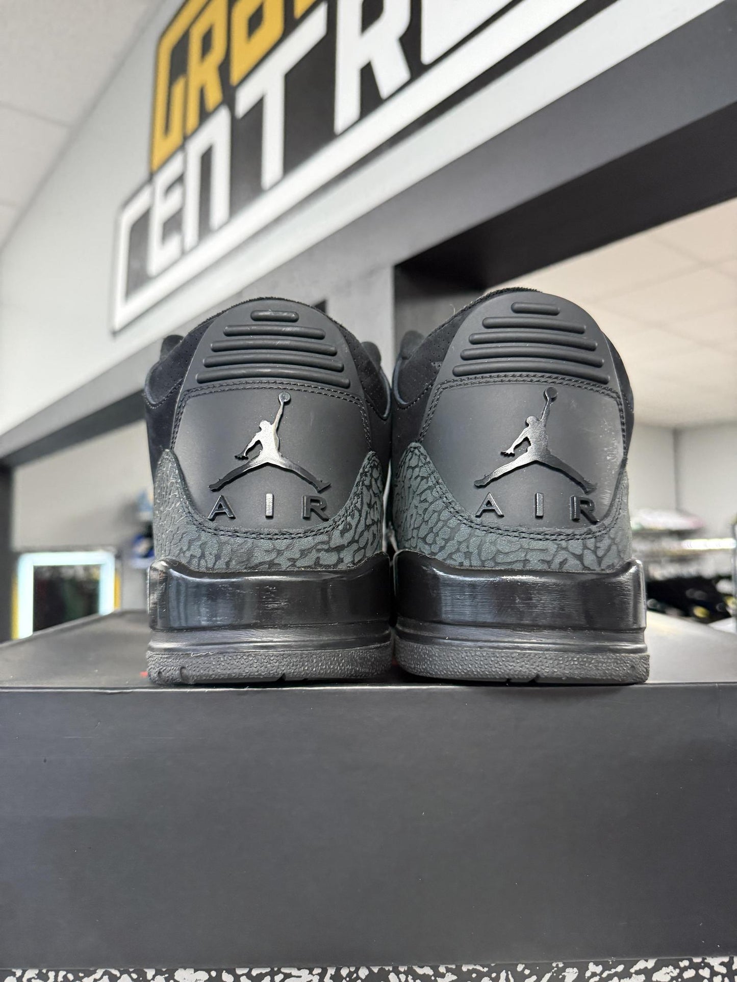 Jordan 3 "Black Cat" Used Size 15