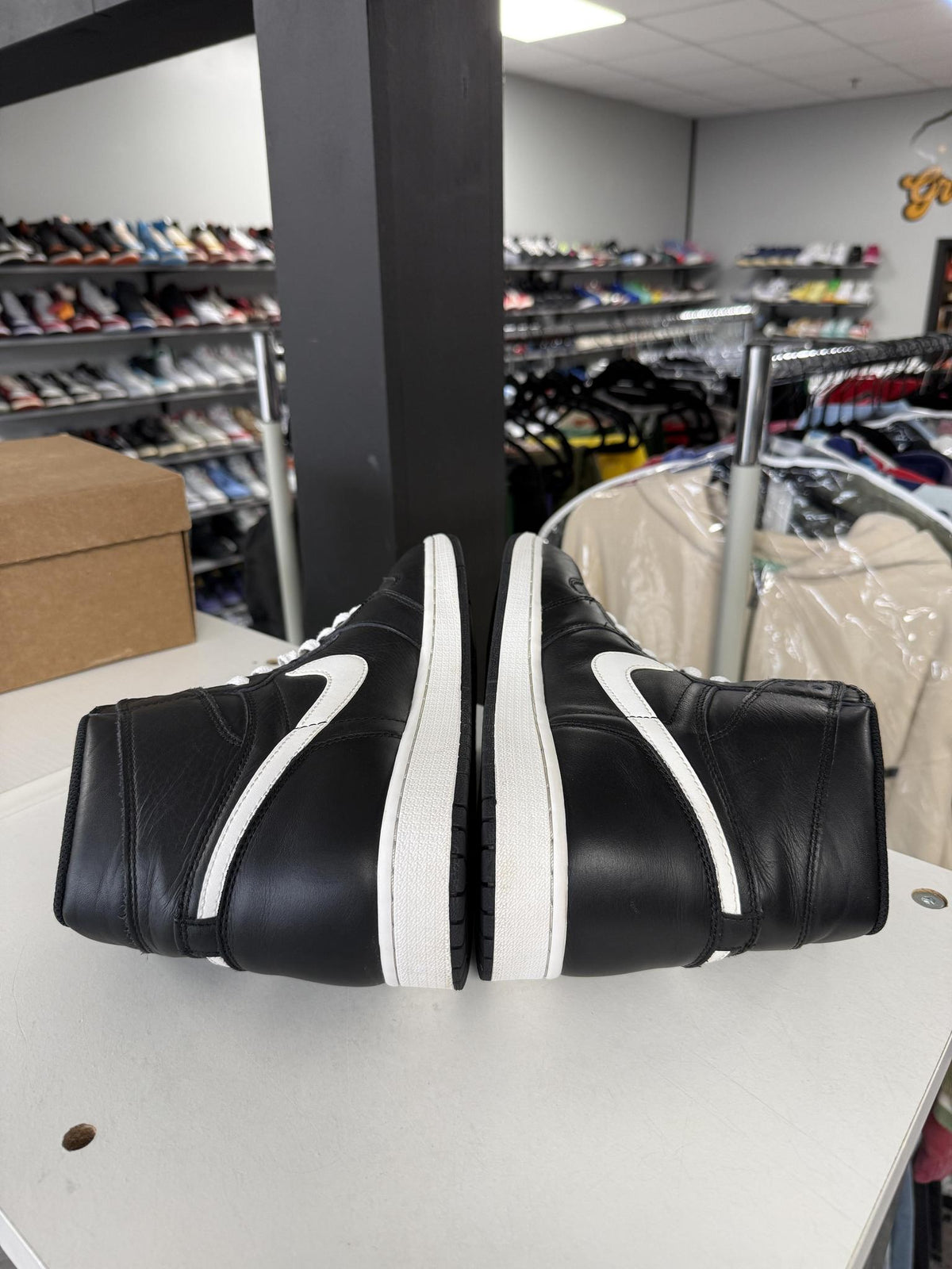 Jordan 1 "Black White" Used Size 12