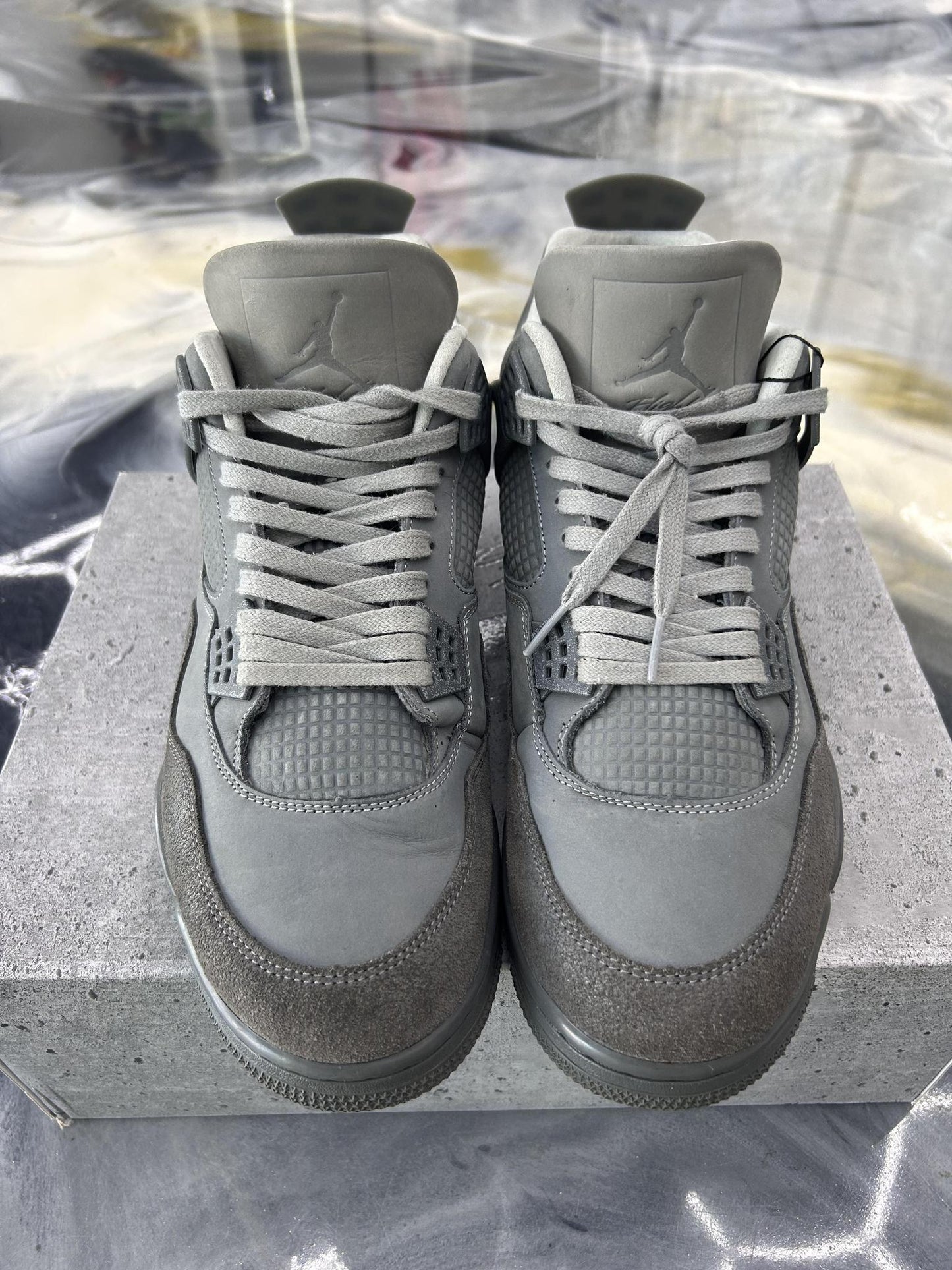 Jordan 4 "Wet Cement Paris" Used Size 13