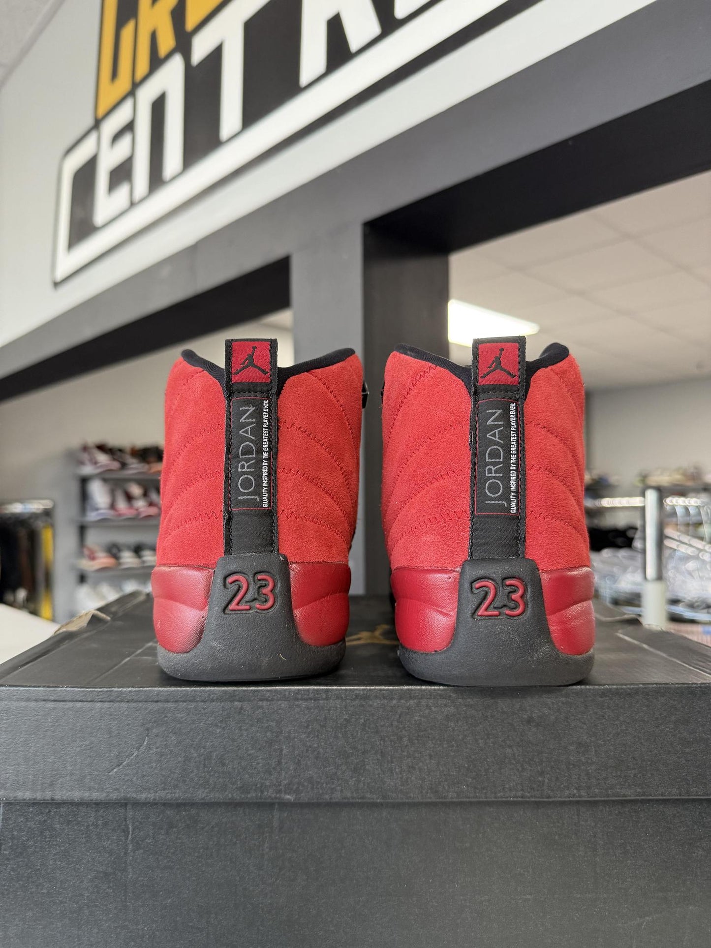 Jordan 12 "Reverse Flu Game" Used Size 7Y/8.5W