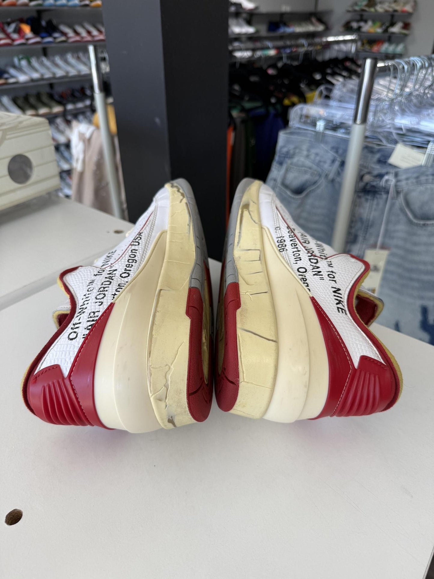 Jordan 2 Low x Off White "Chicago" Used Size 10.5