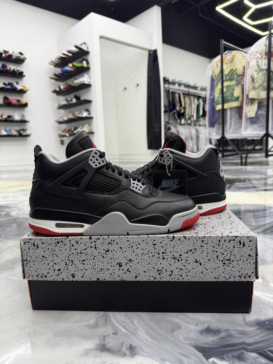 Jordan 4 Reimagined "Bred" Used Size 9.5