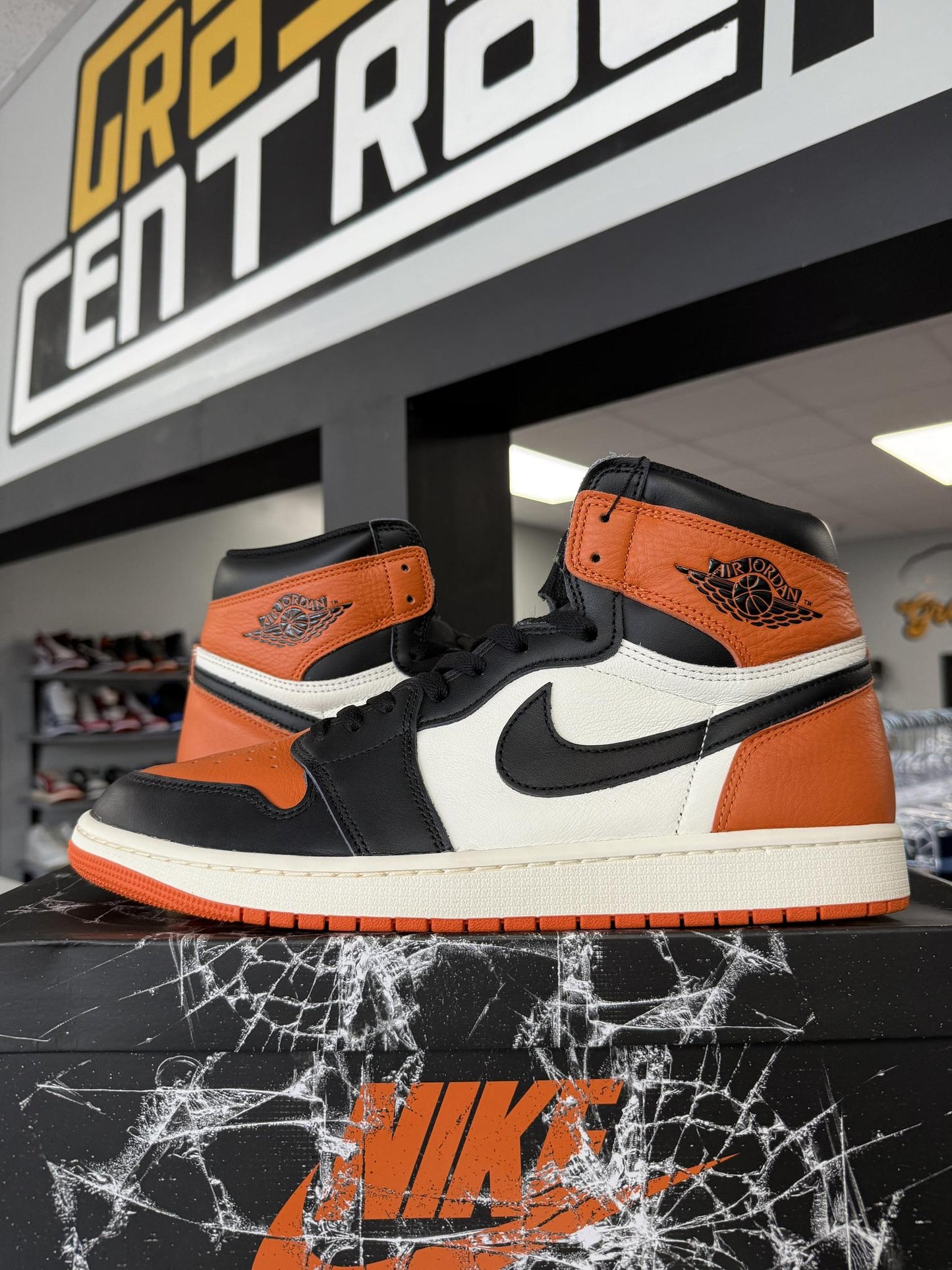 Jordan 1 "Shattered Backboard" Used Size 14