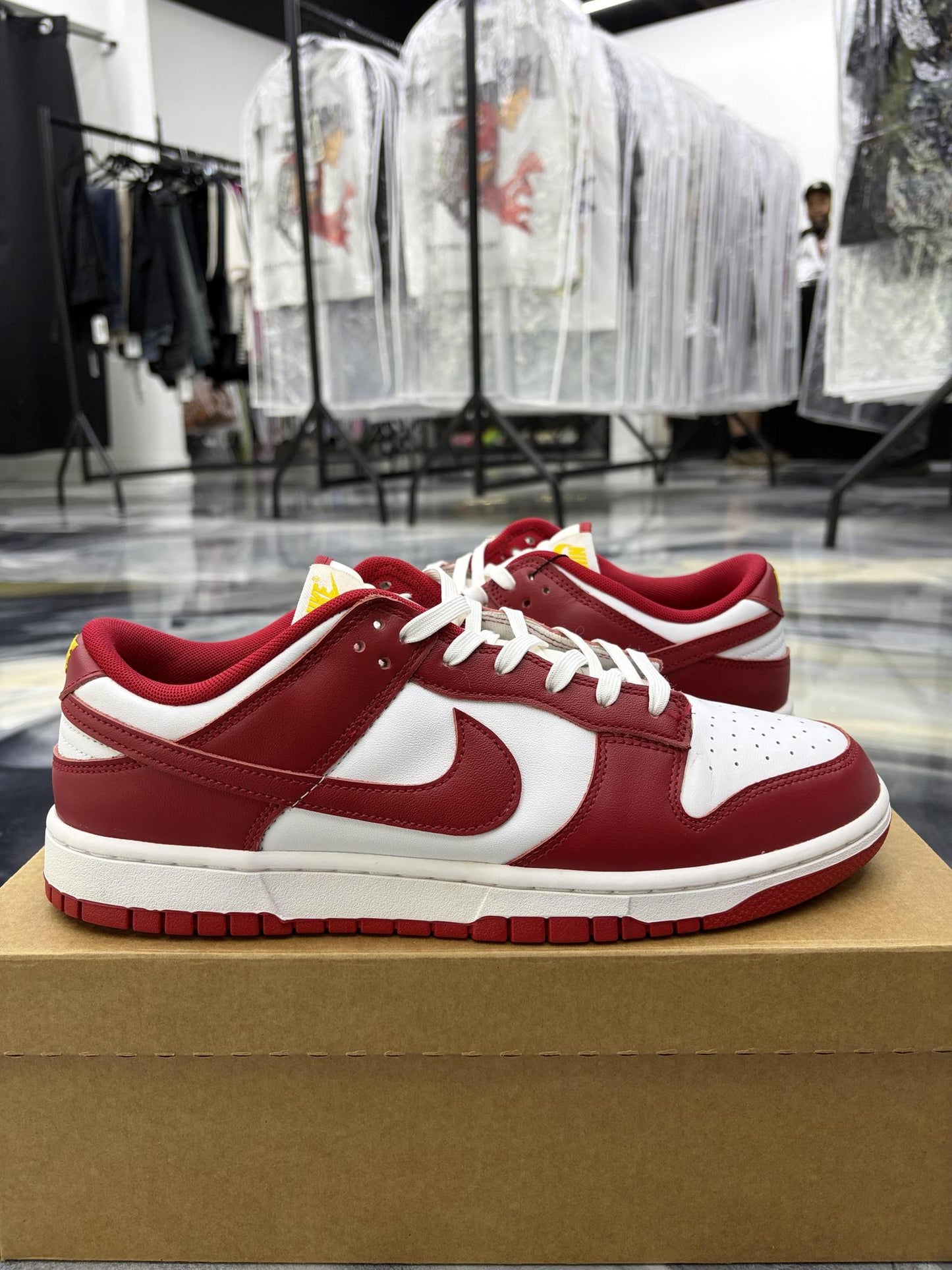 Nike Dunk Low "USC" Used Size 11.5