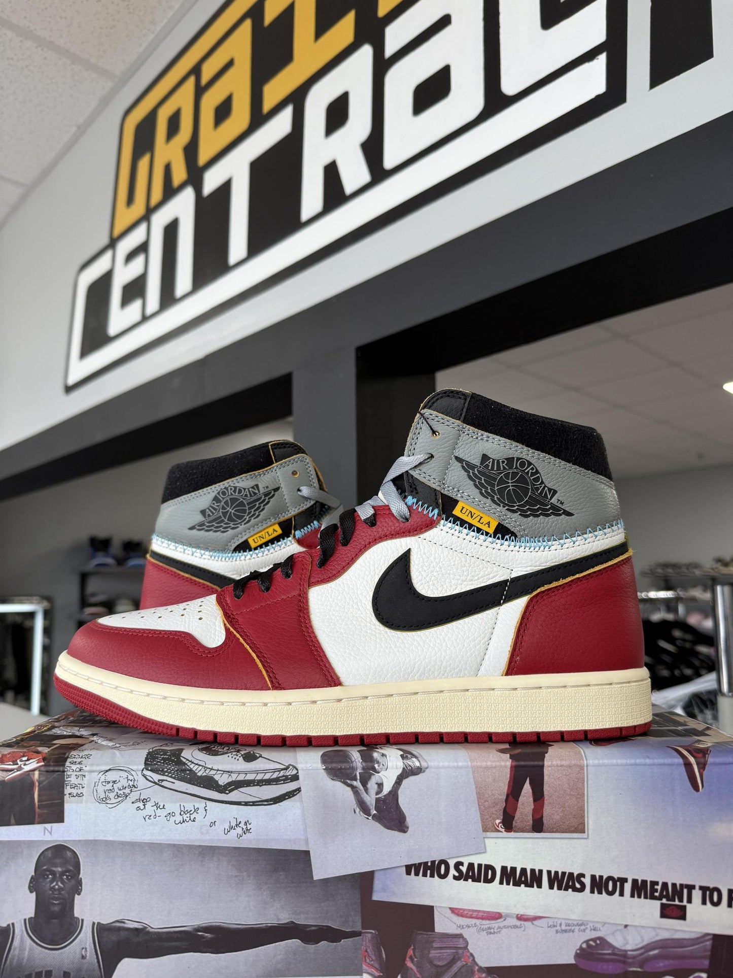 Jordan 1 x Union "Chicago Shadow" Used Size 12