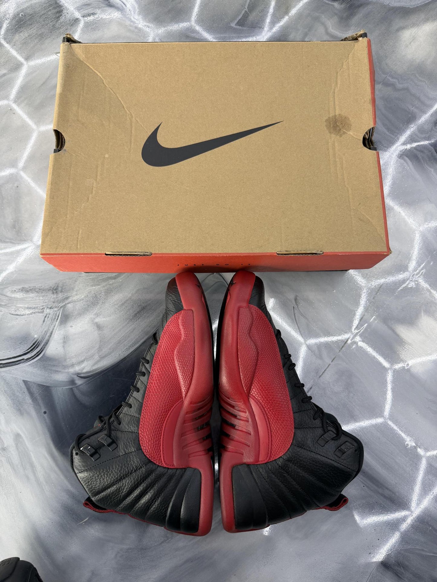 Jordan 12 "Flu Game" Used Size 10
