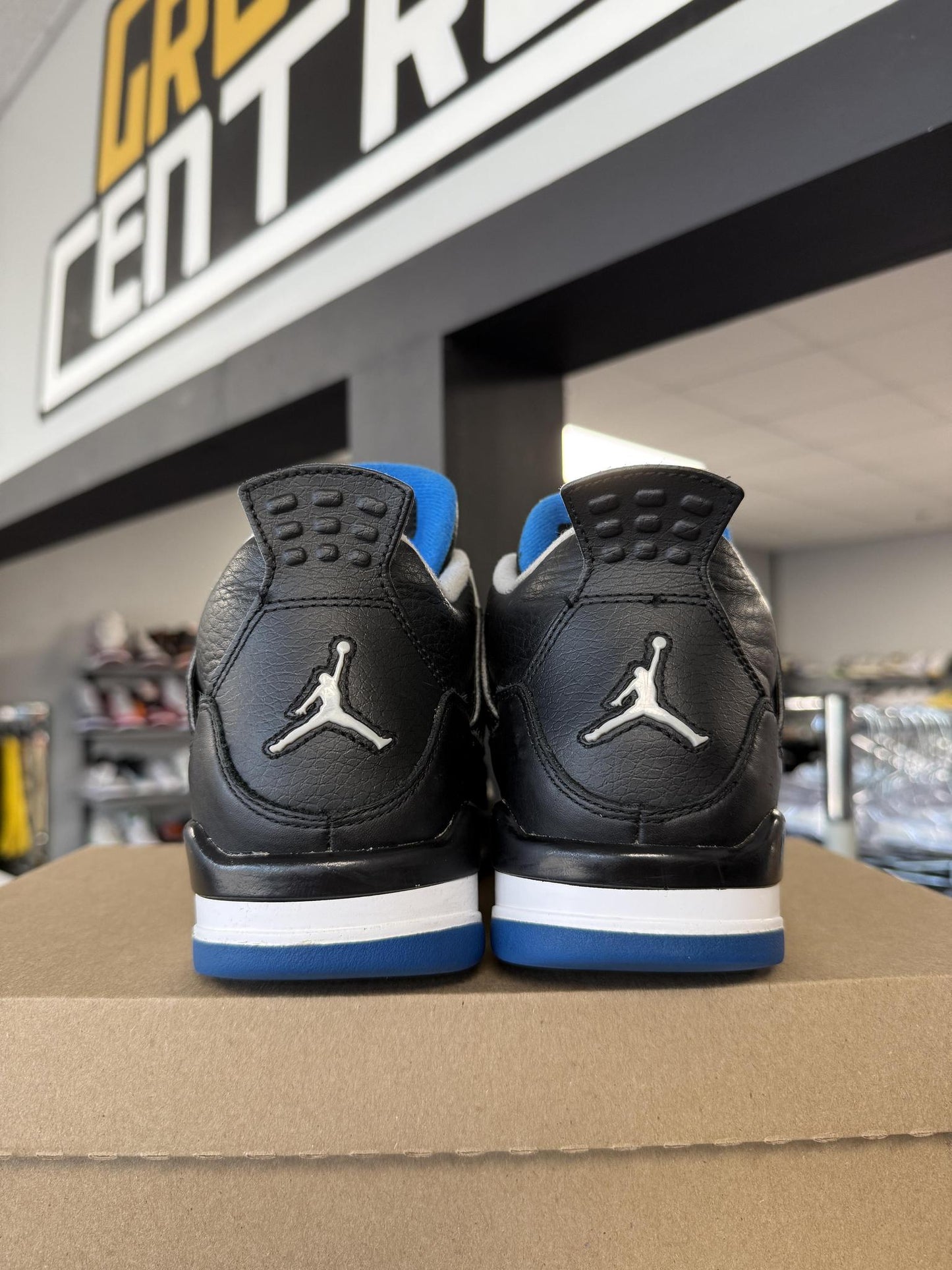 Jordan 4 "Motorsport" Used Size 7Y/8.5W