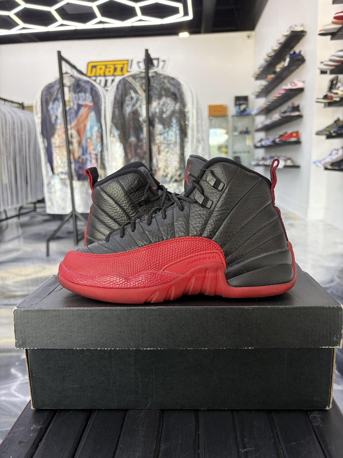 Jordan 12 "Flu Game" Used Size 5Y/6.5W