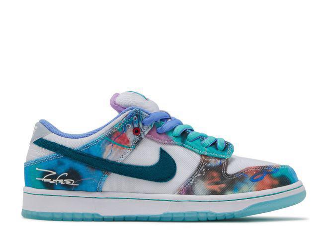 Nike SB Dunk Low x Futura "Bleached Aqua"