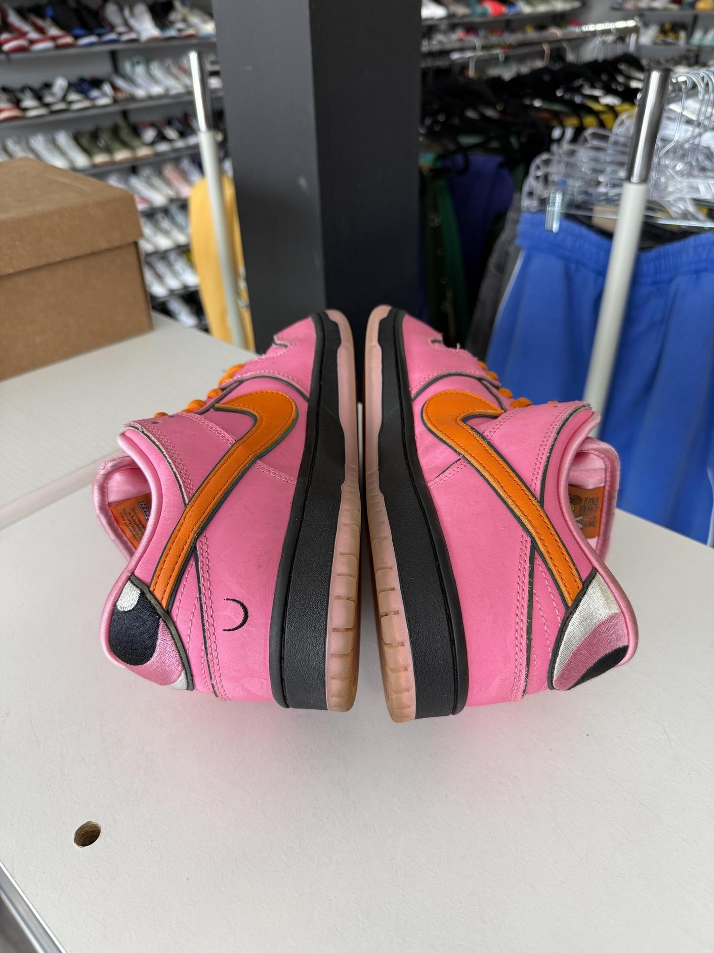 Nike Dunk Low SB x Powerpuff Girls "Blossom" Used Size 10