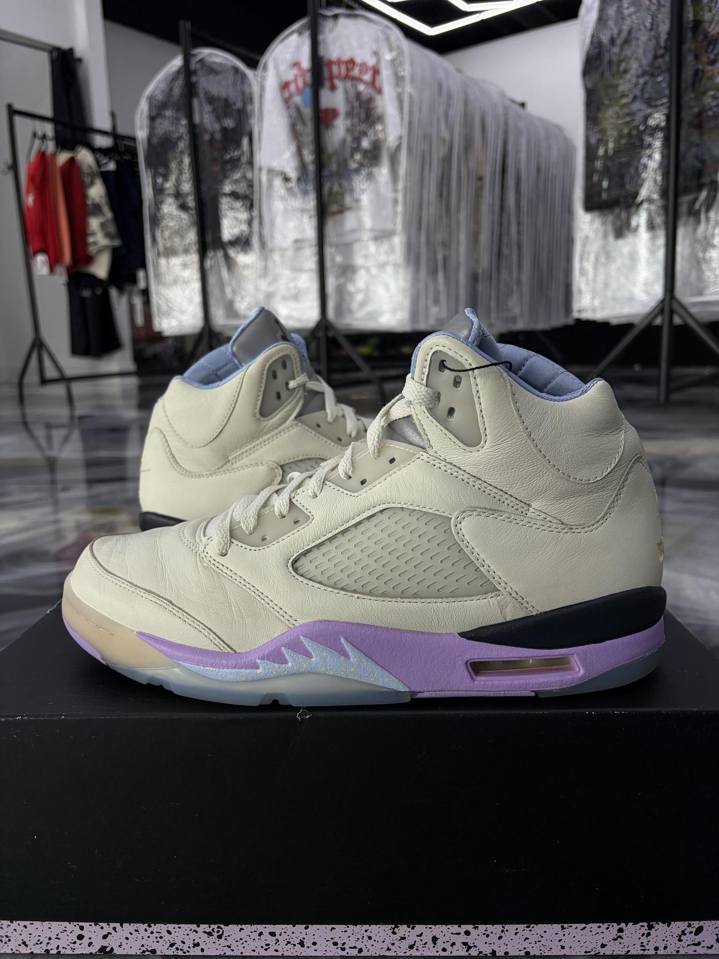 Jordan 5 We The Best "Sail" Used Size 11