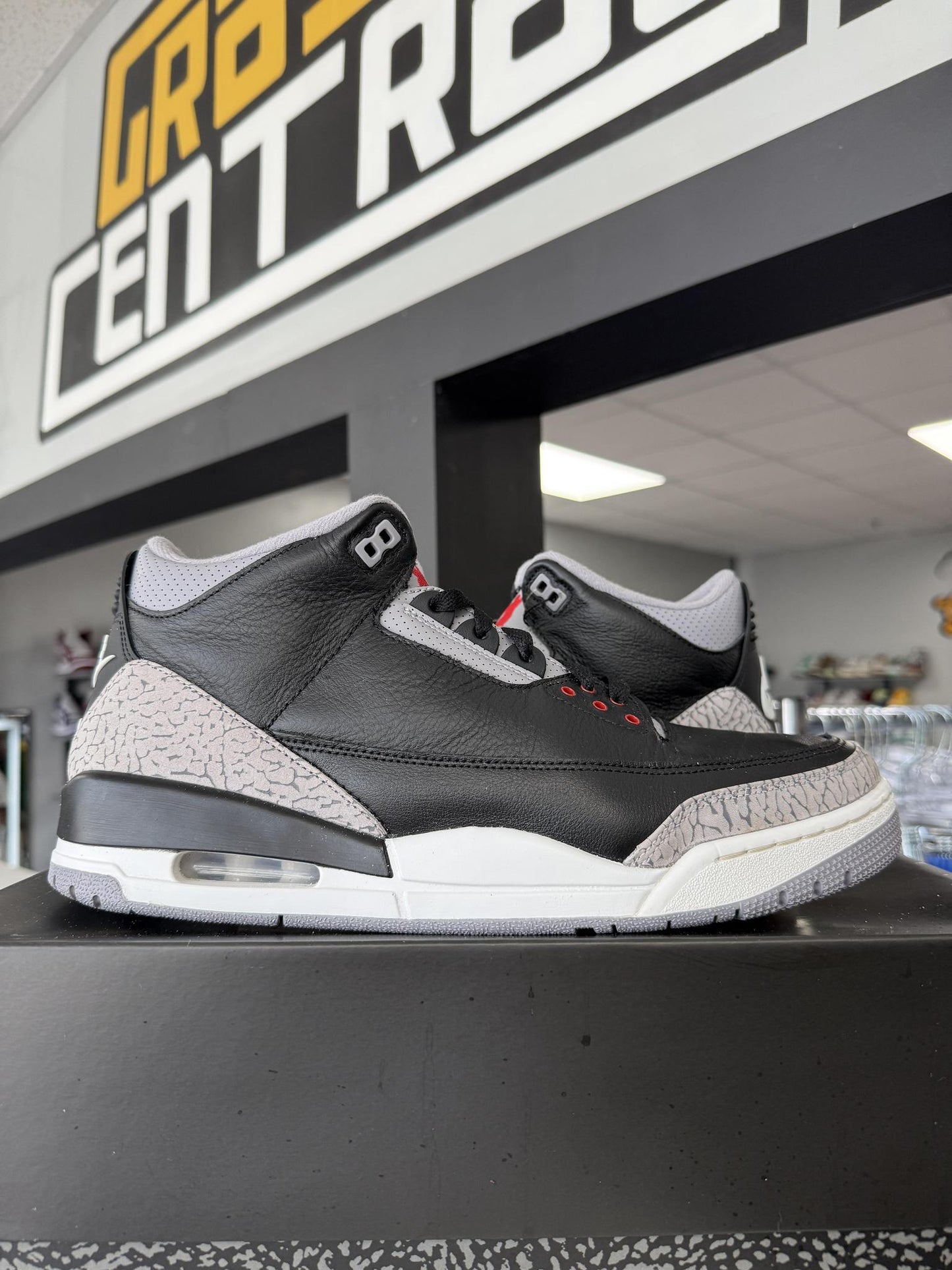 Jordan 3 "Black Cement" Used Size 13