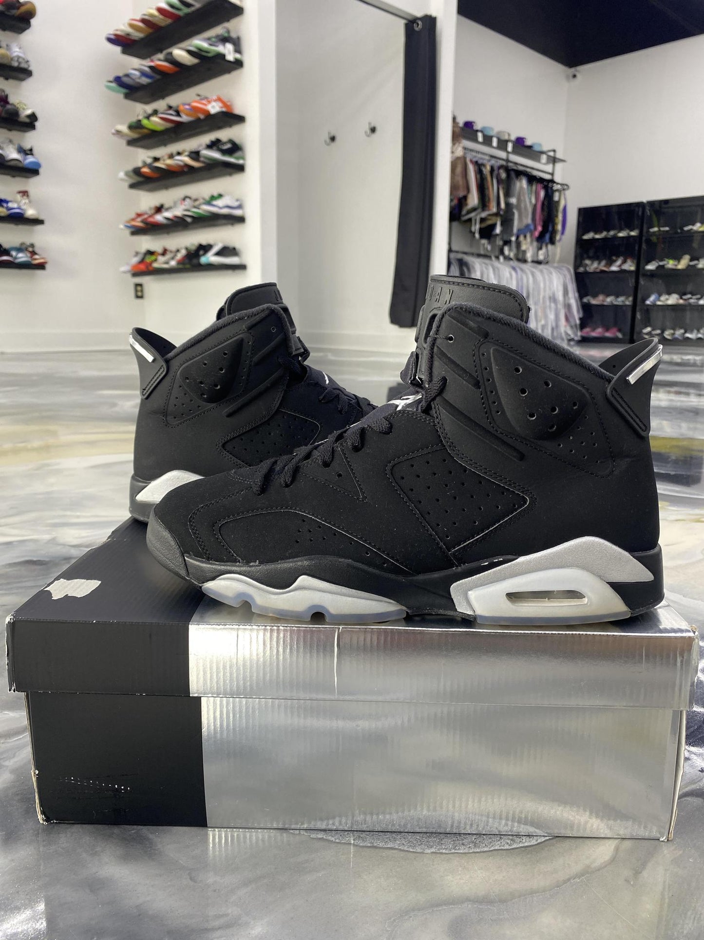 Jordan 6 "Chrome" Used Size 11