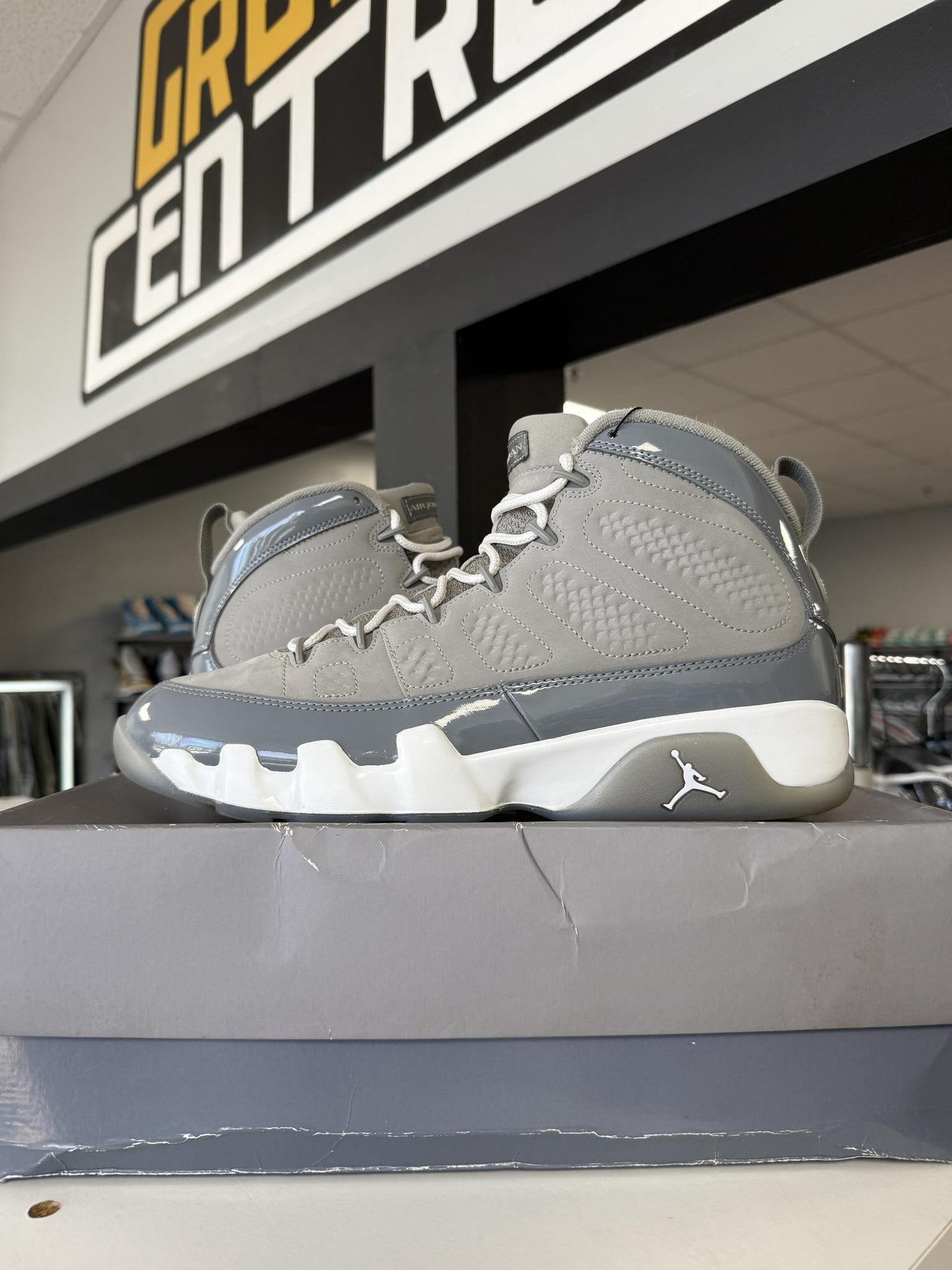 Jordan 9 "Cool Grey" Used Size 11.5
