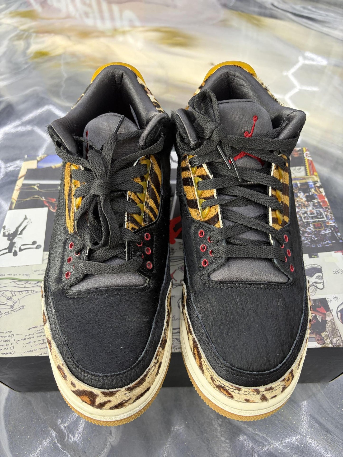 Jordan 3 "Animal Instinct" Used Size 9