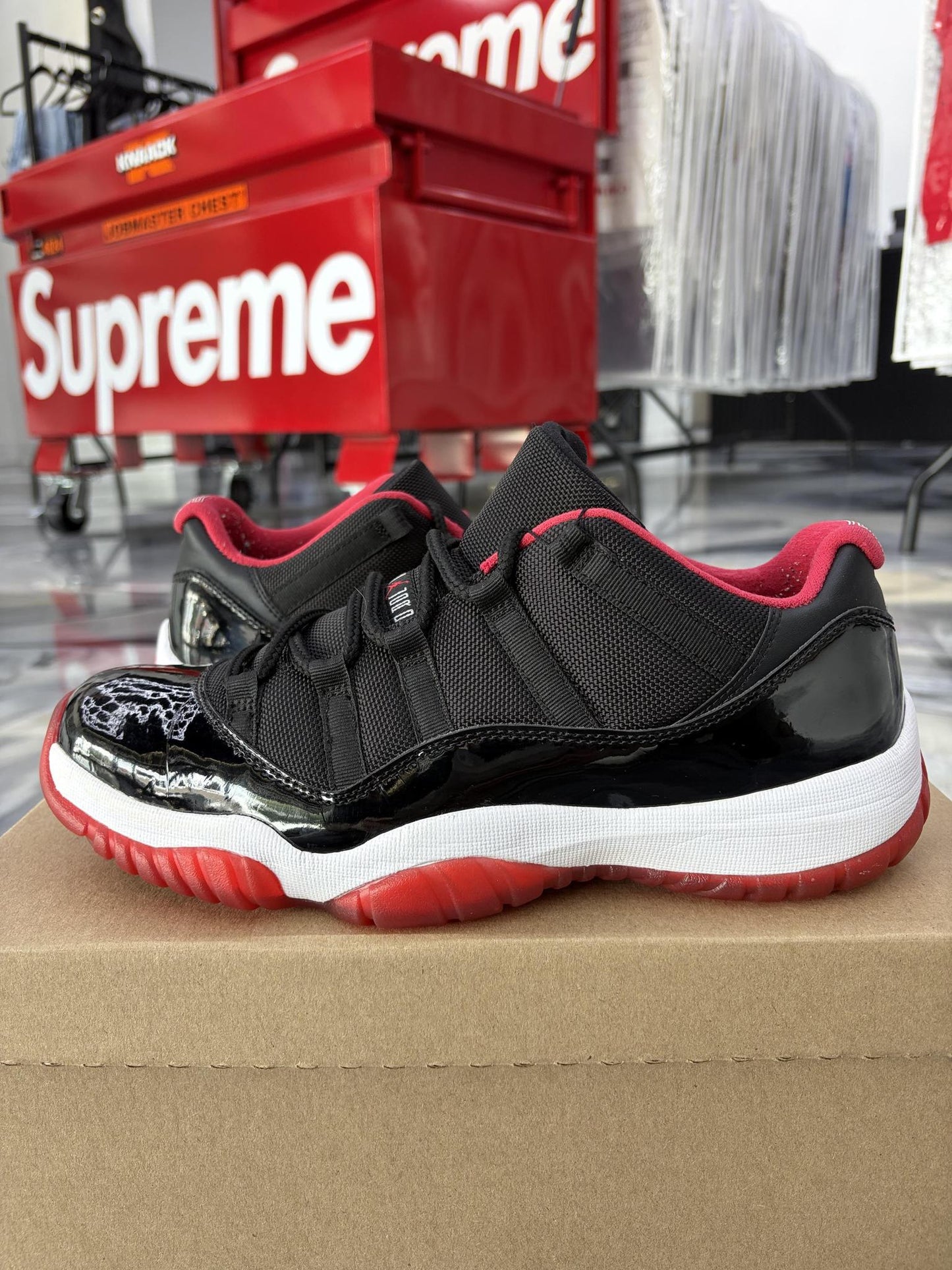 Jordan 11 Low "Bred" Used Size 9.5