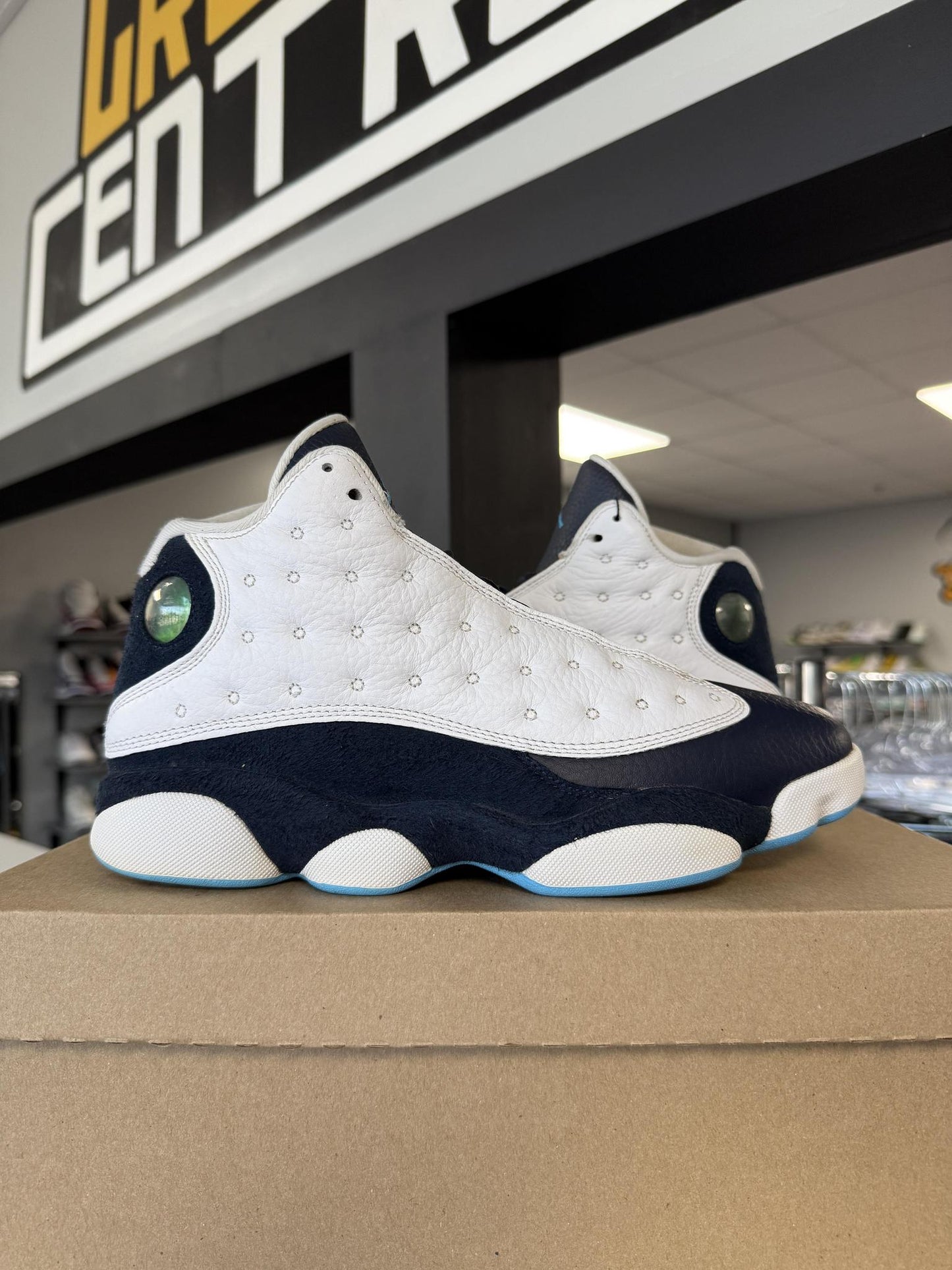 Jordan 13 "Obsidian" Used Size 8