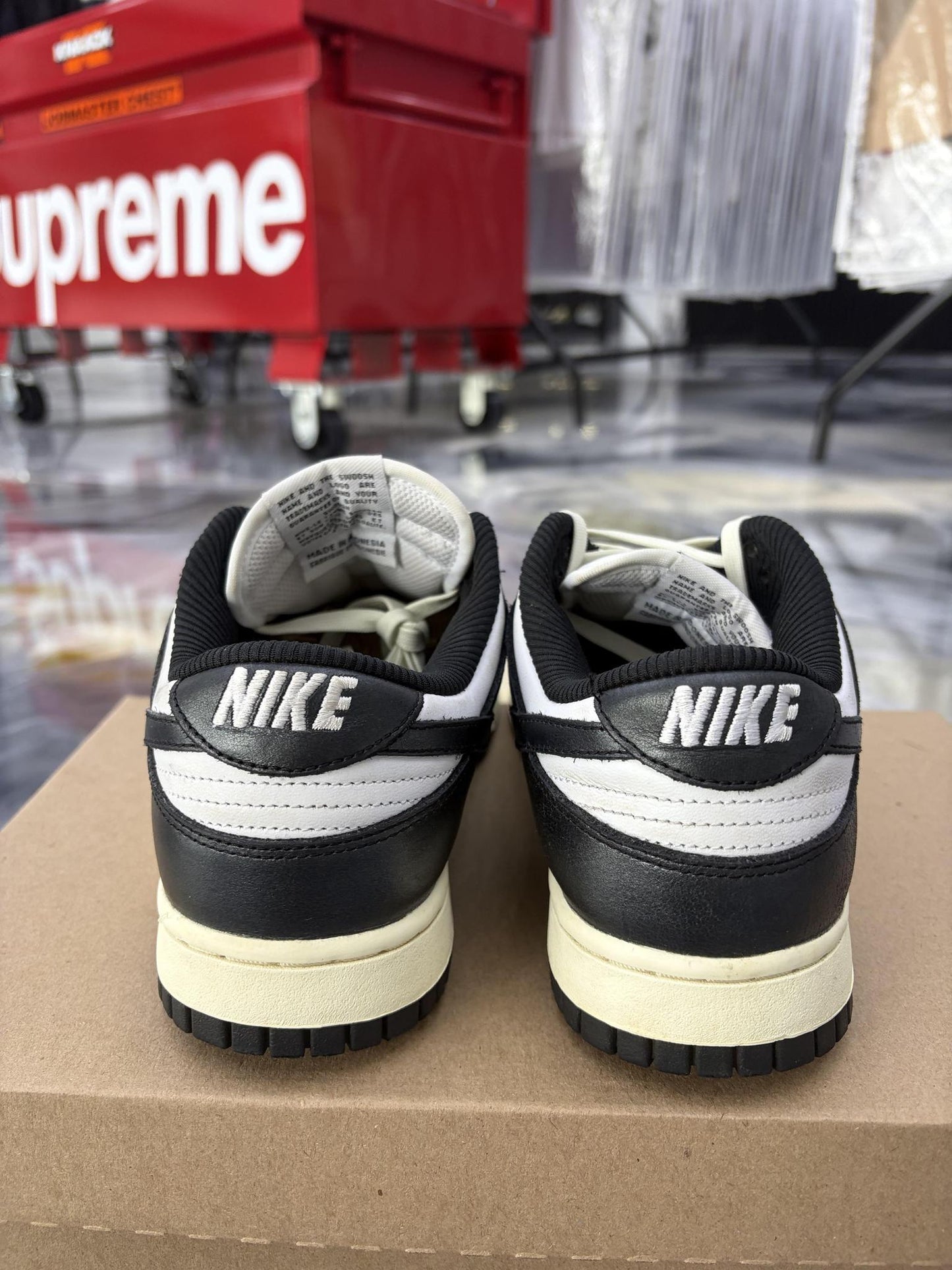 Nike Dunk Low "Vintage Panda" Used Size 7.5