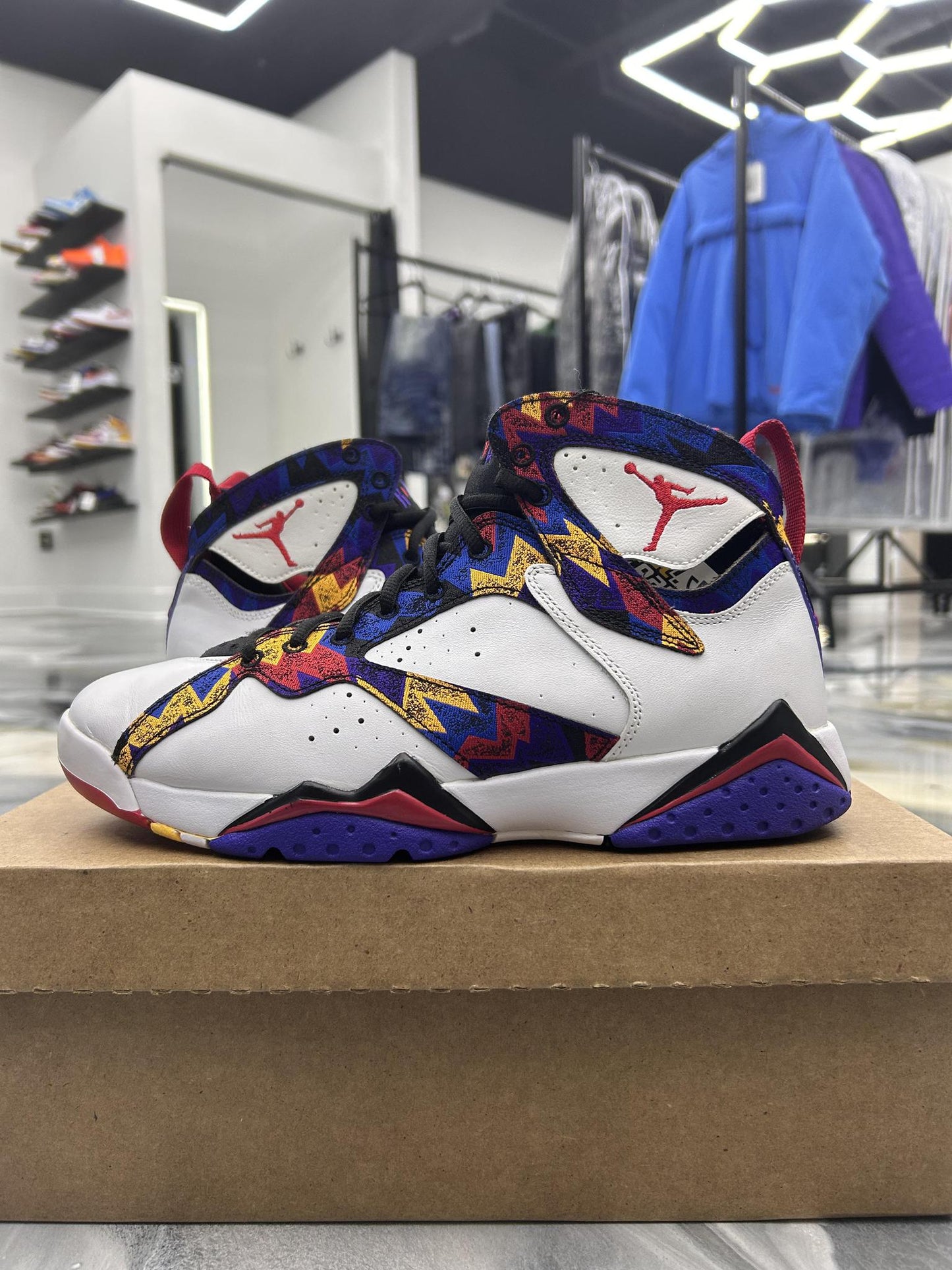 Jordan 7 "Sweater" Used Size 9