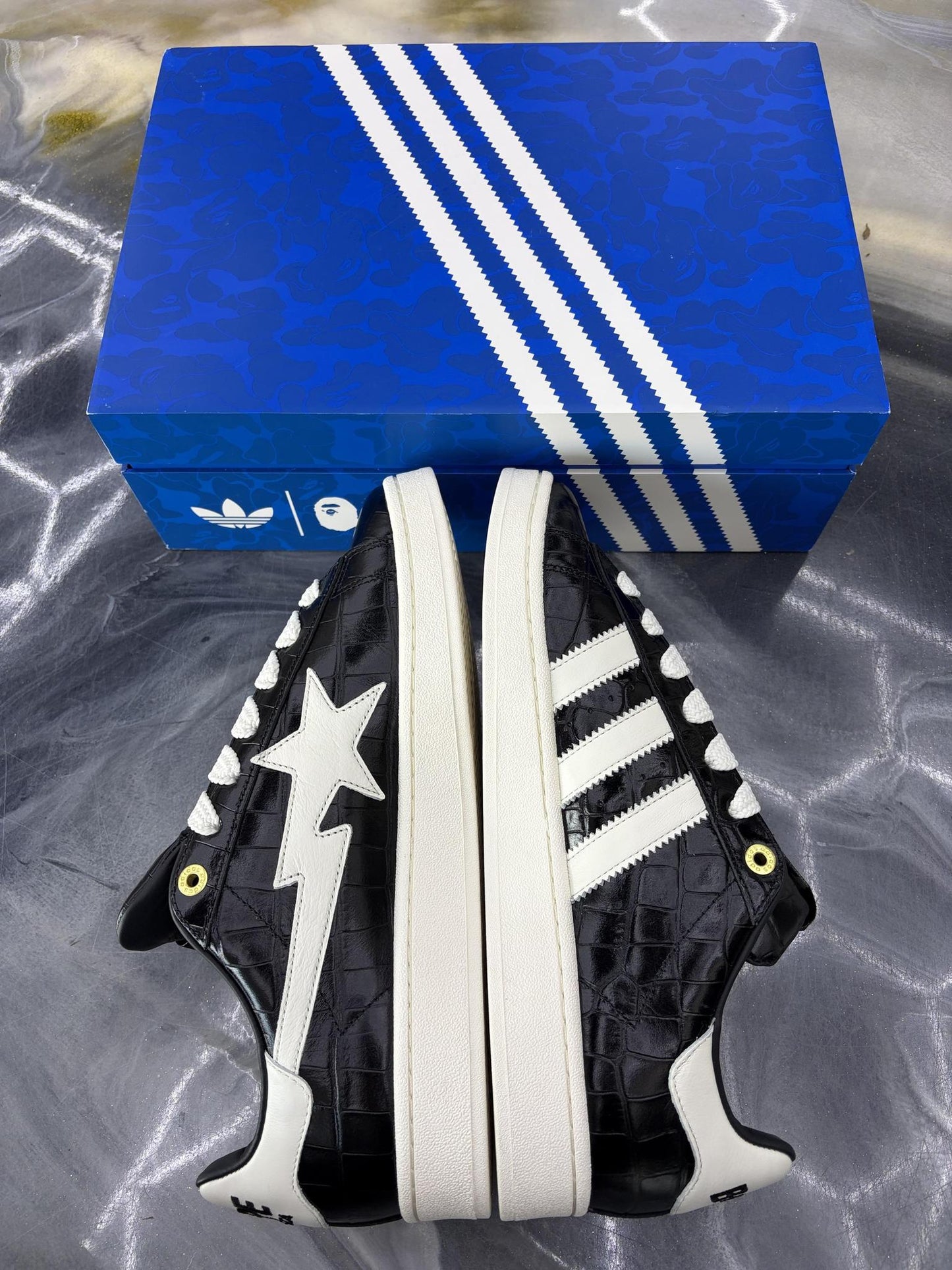 Adidas Campus "Bape Black" Used Size 12