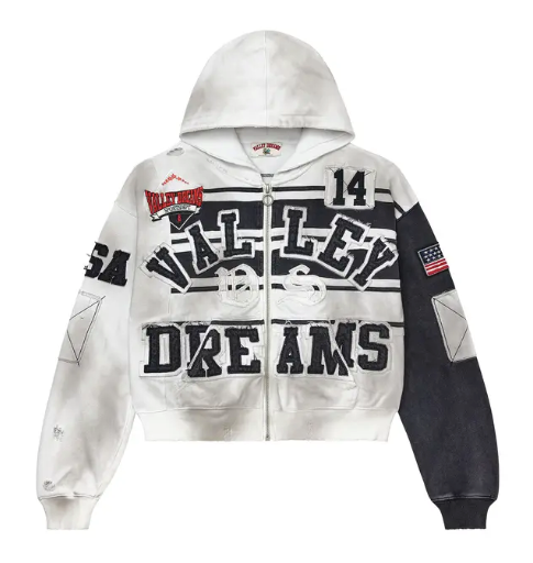 Vale Collage Zip Up "Oreo"