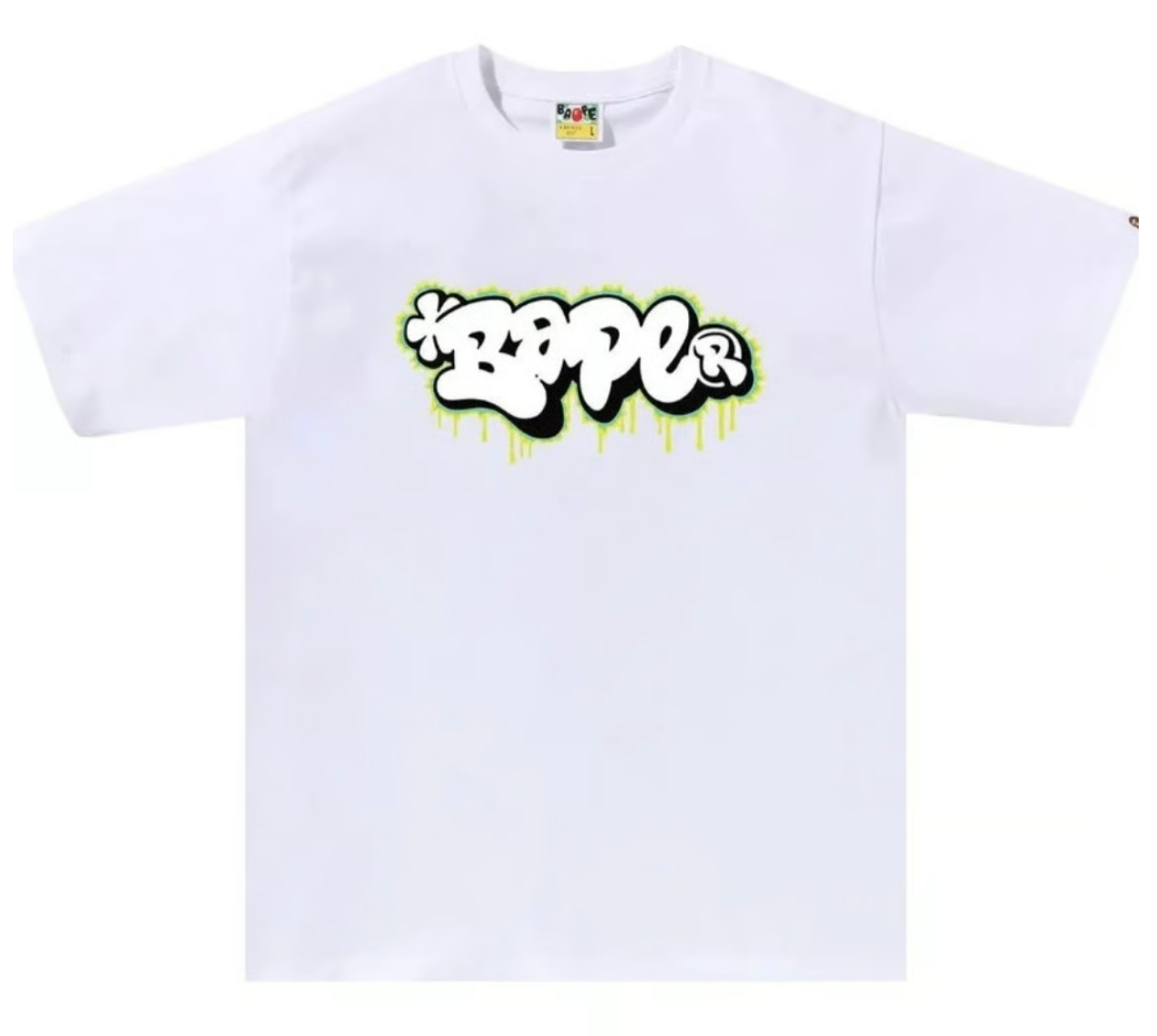 A Bathing Ape Graffiti Tee "White"