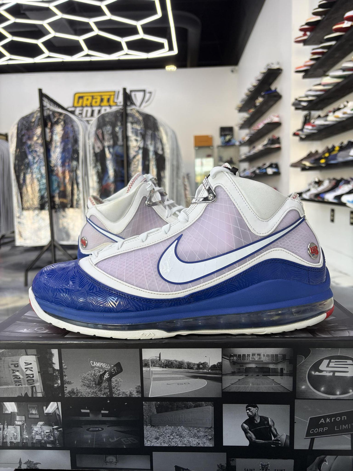 Nike LeBron 7 "Los Angeles Dodgers" Used Size 14