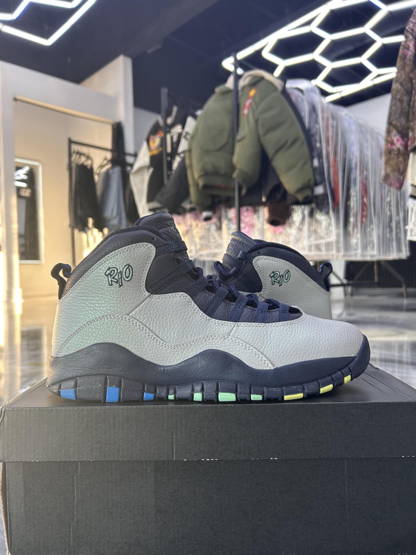Jordan 10 "Rio" Used Size 9