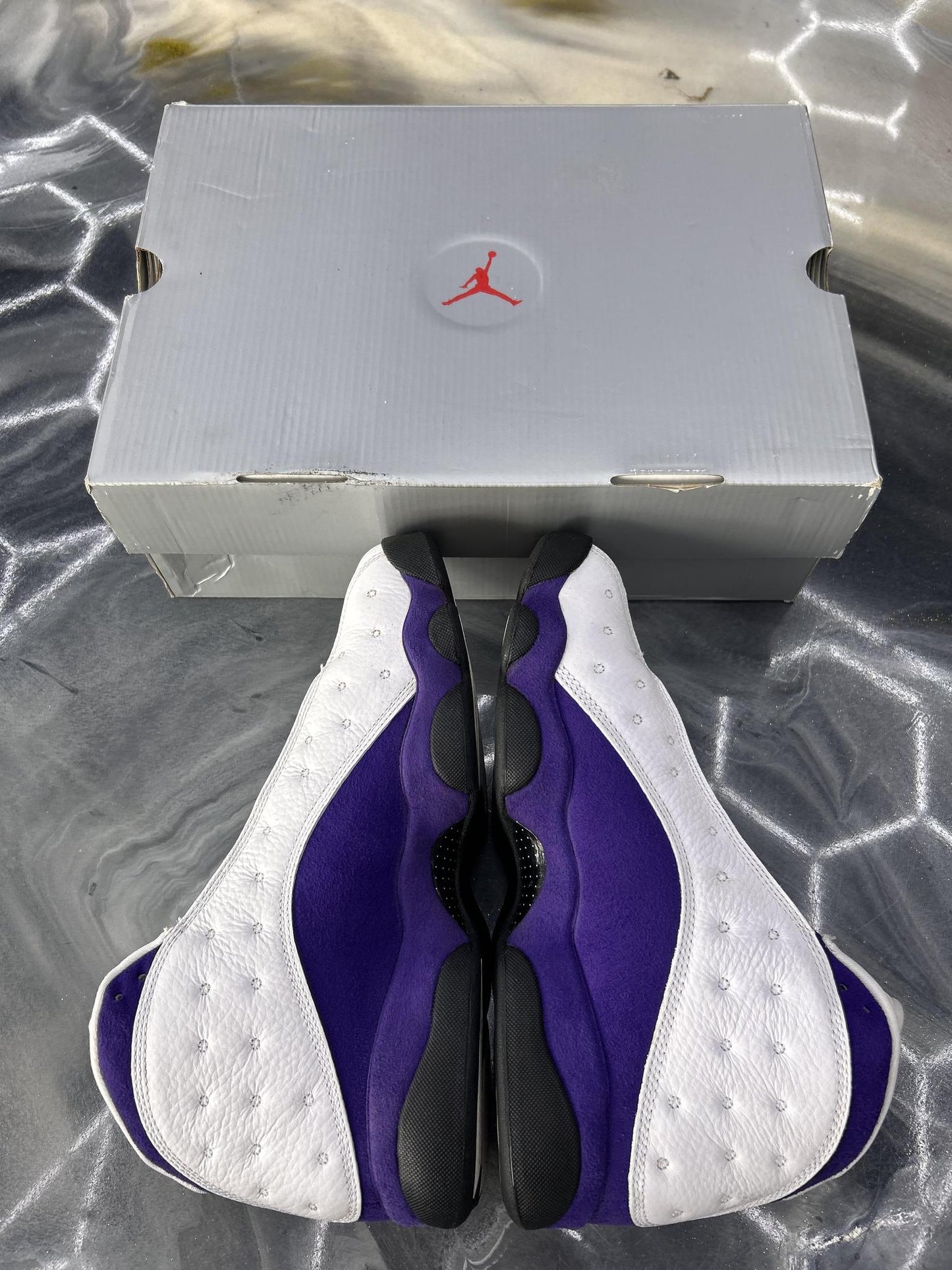 Jordan 13 "Lakers" Used Size 10