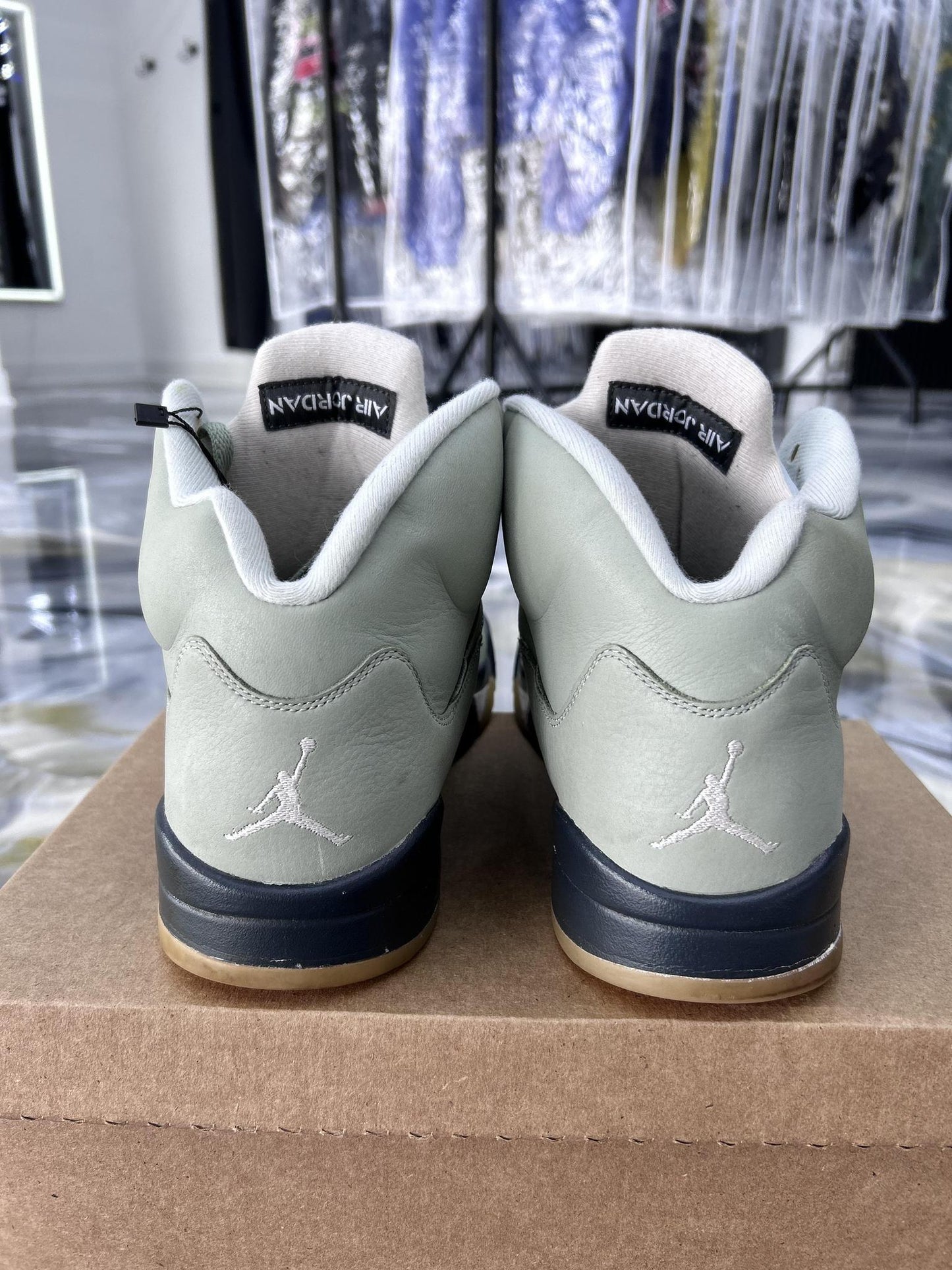Jordan 5 "Jade Horizon" Used Size 13