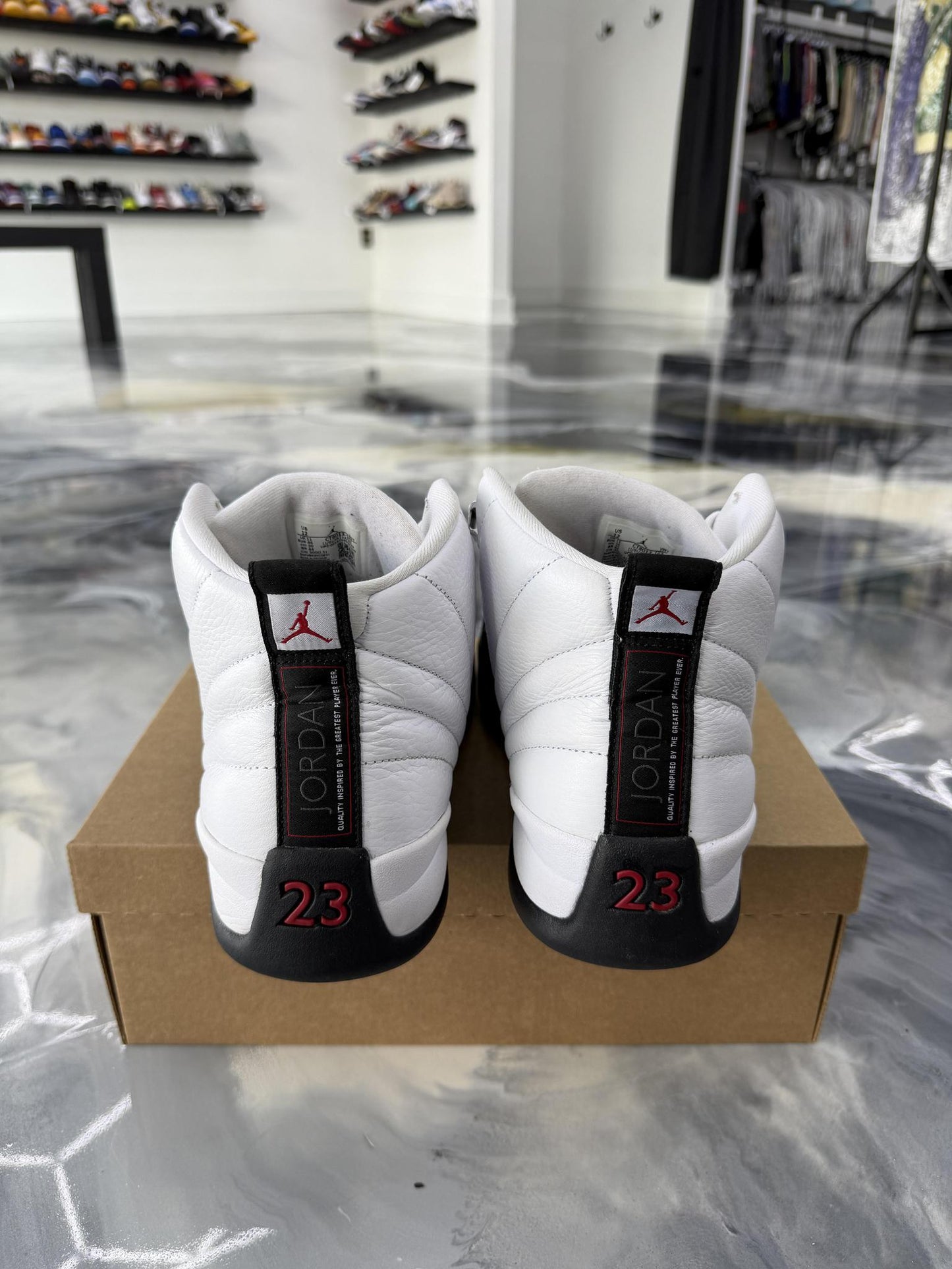 Jordan 12 "Red Taxi" Used Size 12