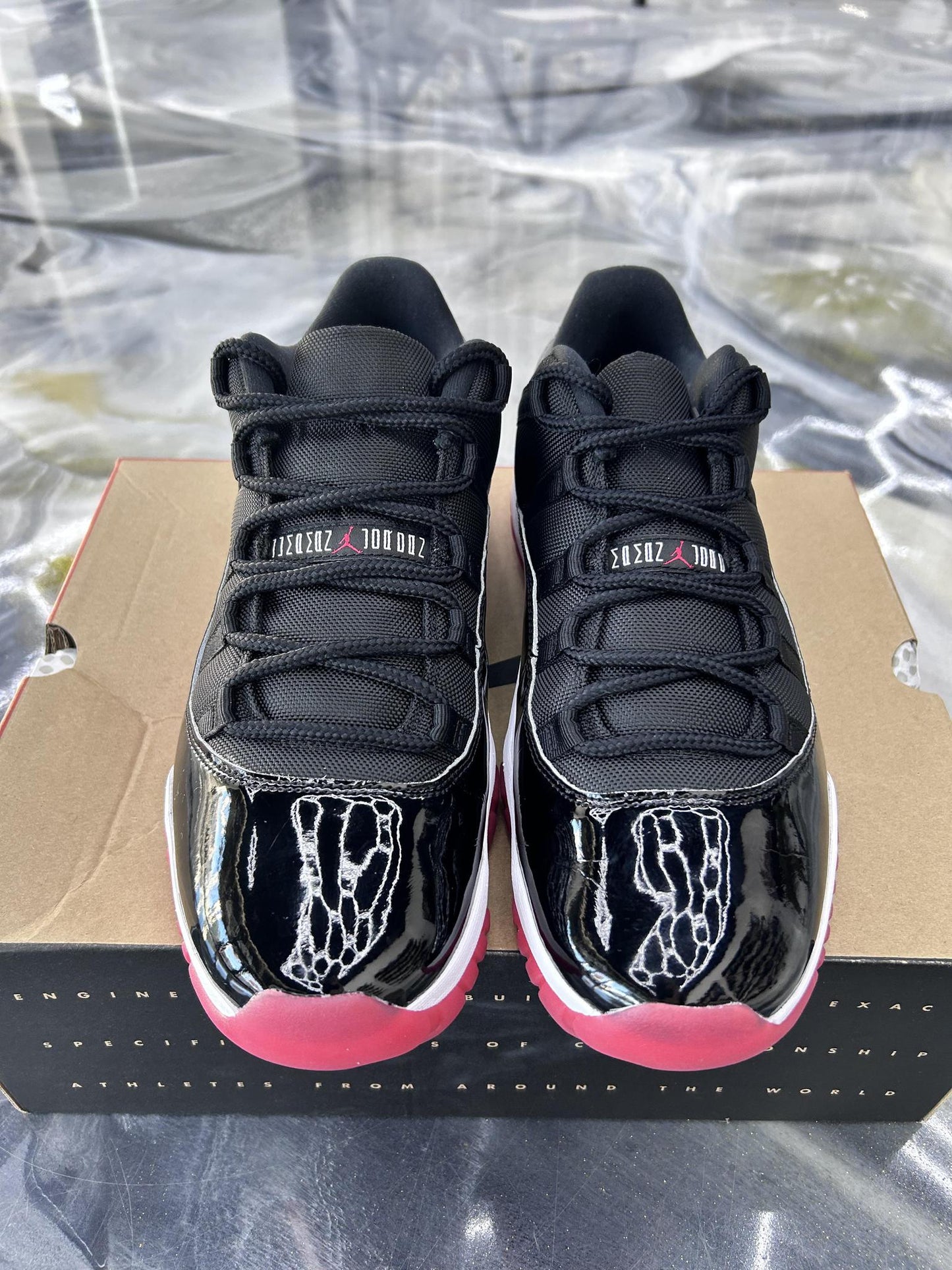 Jordan 11 Low "Bred" Used Size 12