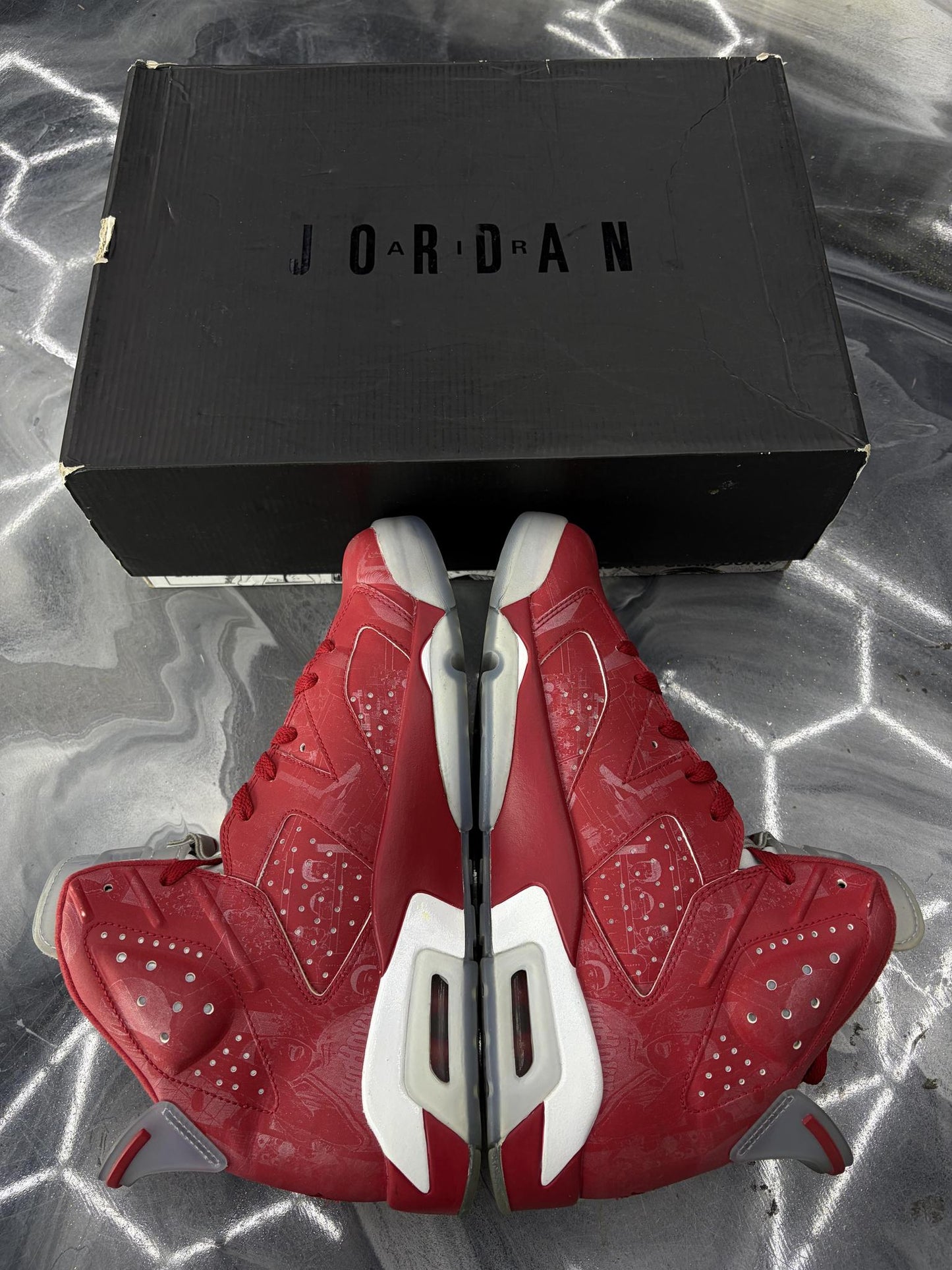 Jordan 6 "Slam Dunk" Used Size 10.5