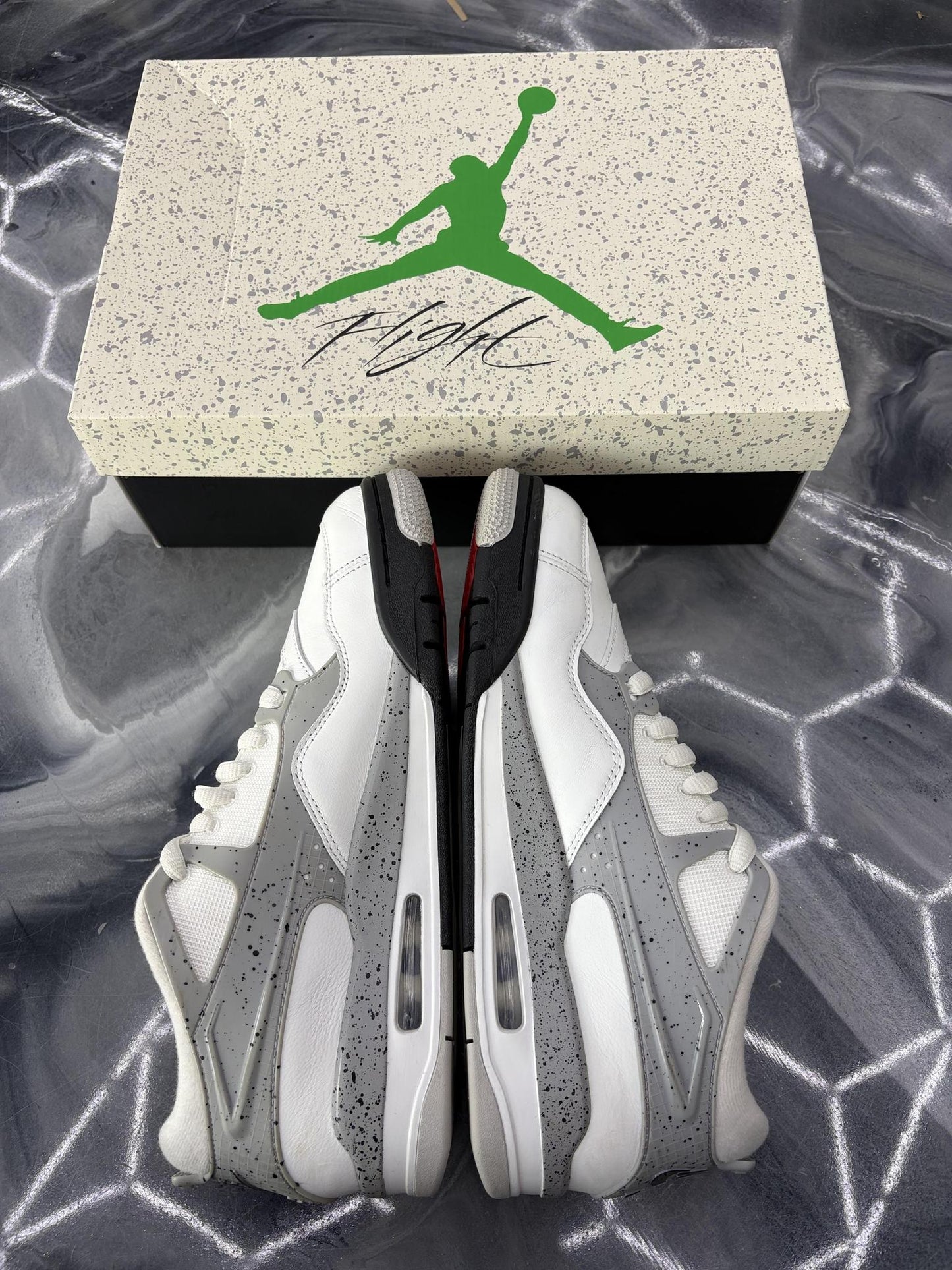 Jordan 4 RM "White Cement" Used Size 10