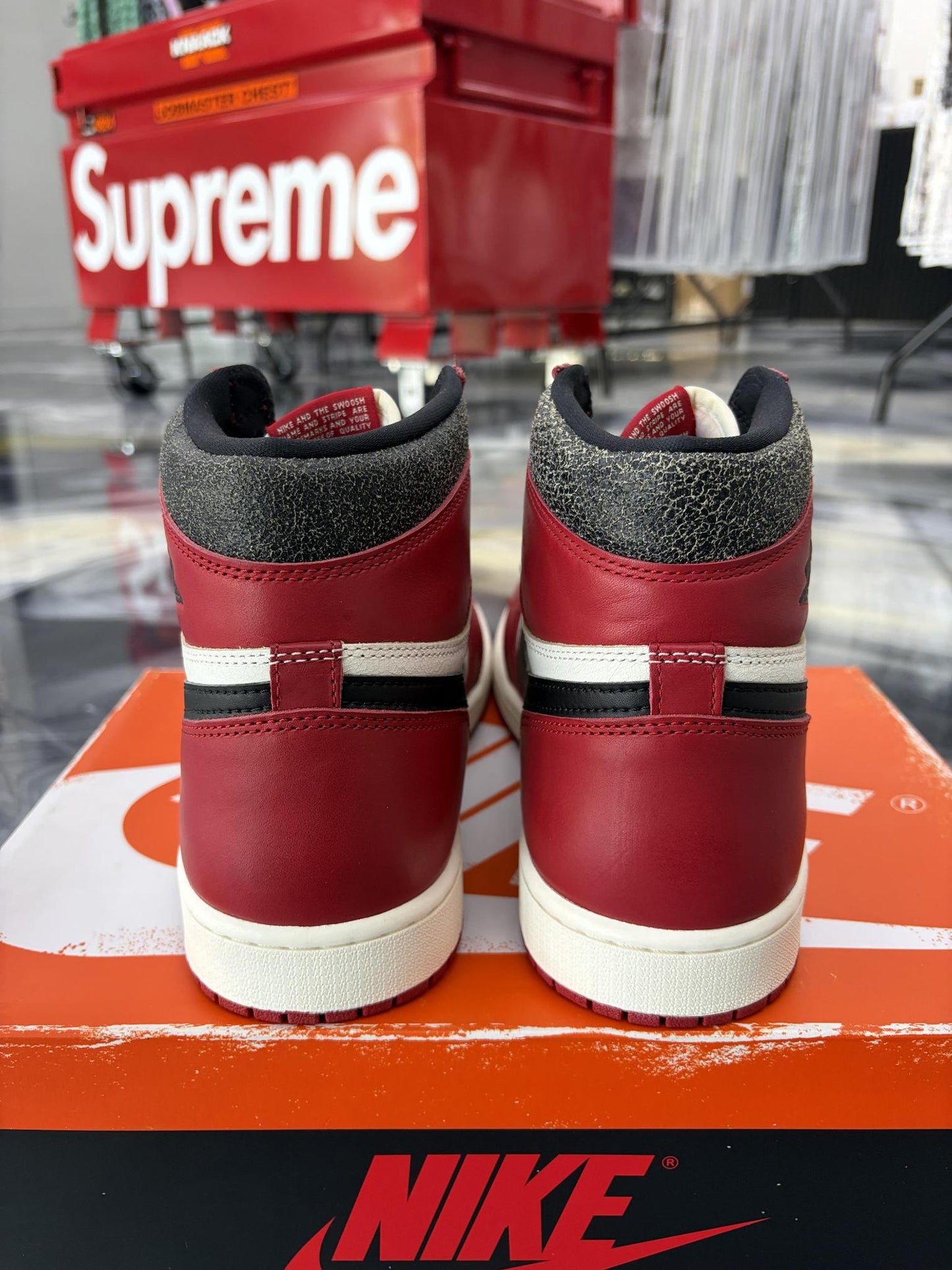 Jordan 1 "Lost And Found" Used Size 12