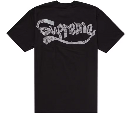 Supreme Tape Tee "Black"