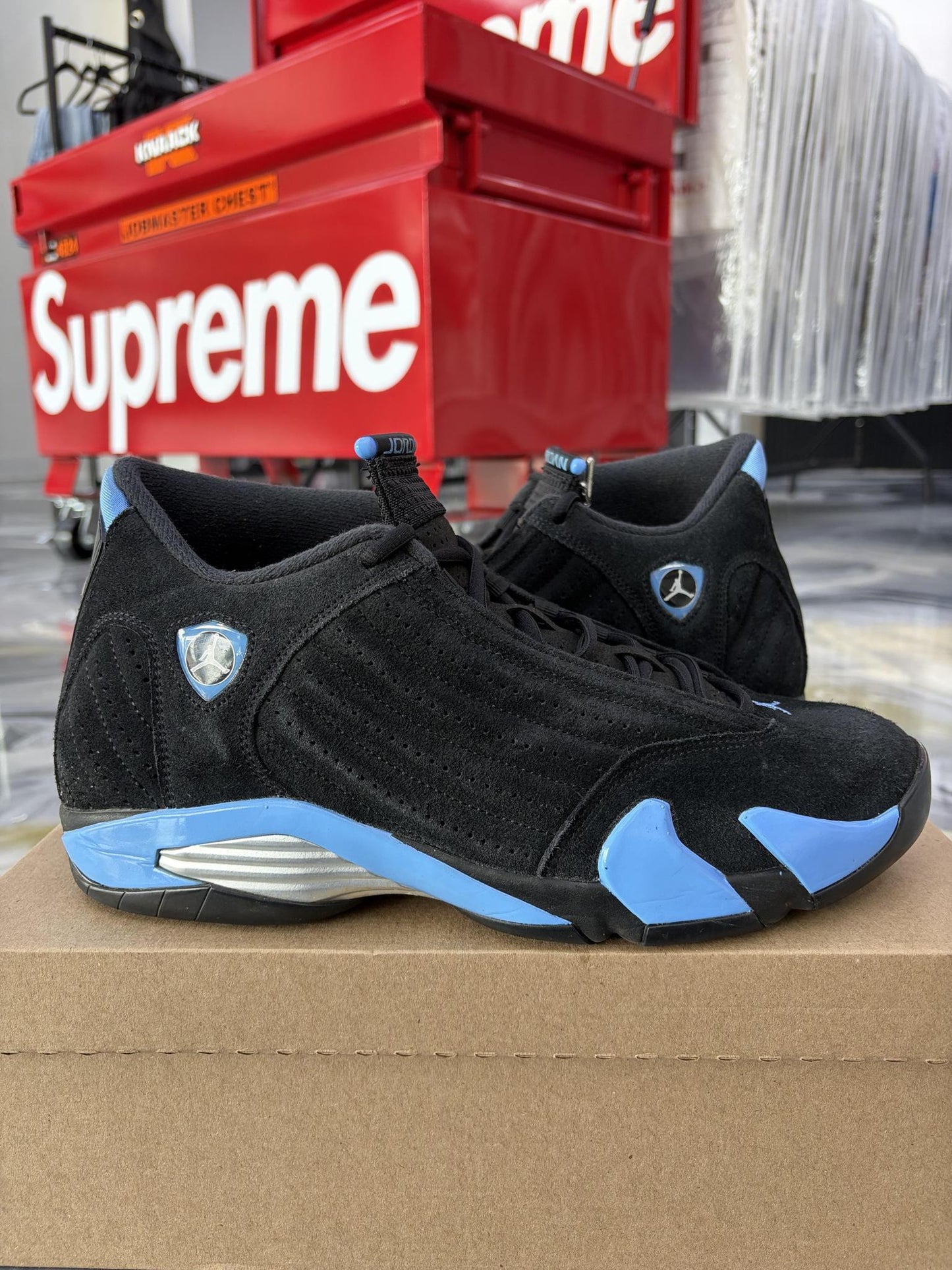 Jordan 14 "University Blue" Used Size 11