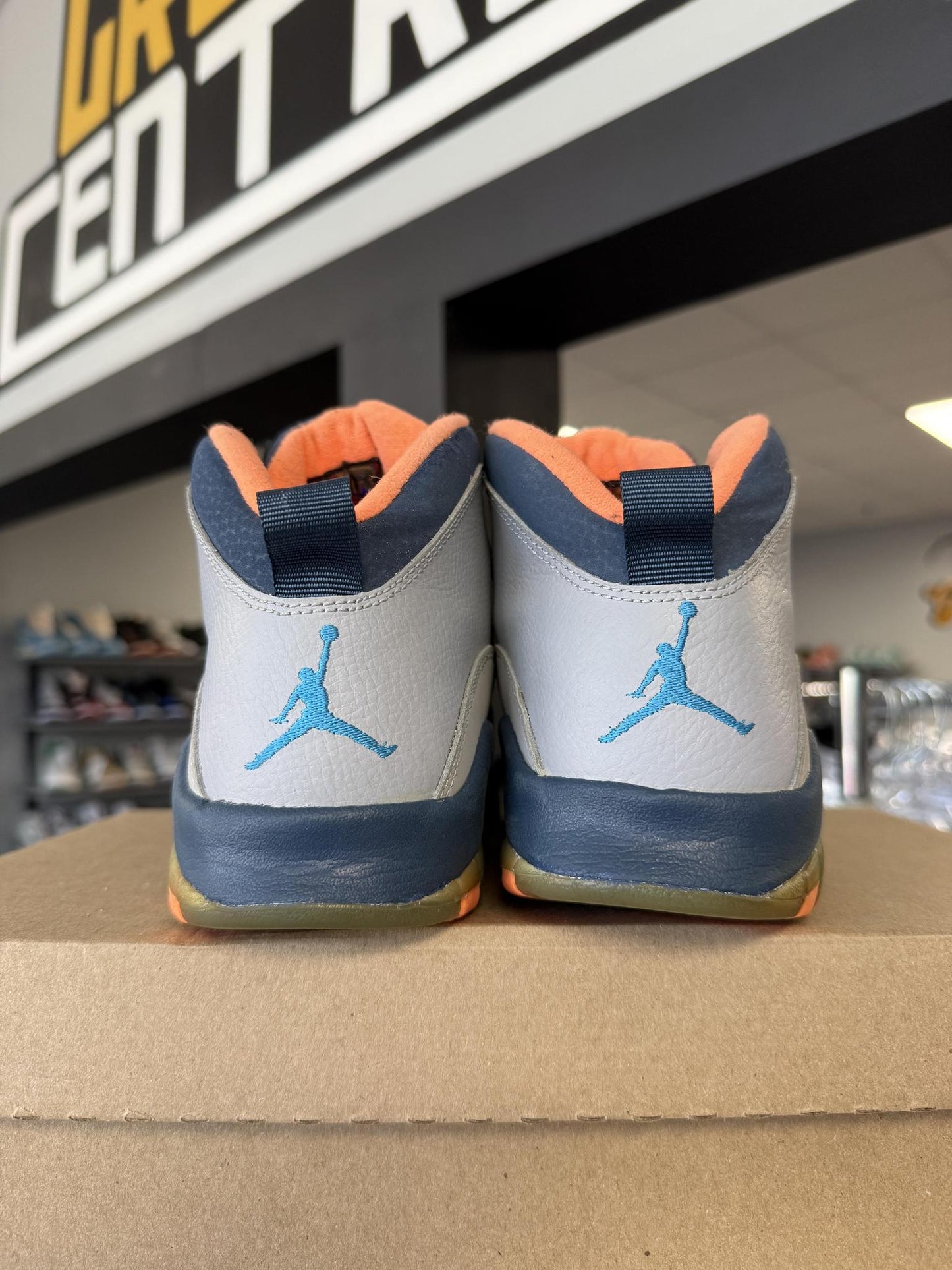 Jordan 10  "Bobcats" Used Size 7Y/8.5W