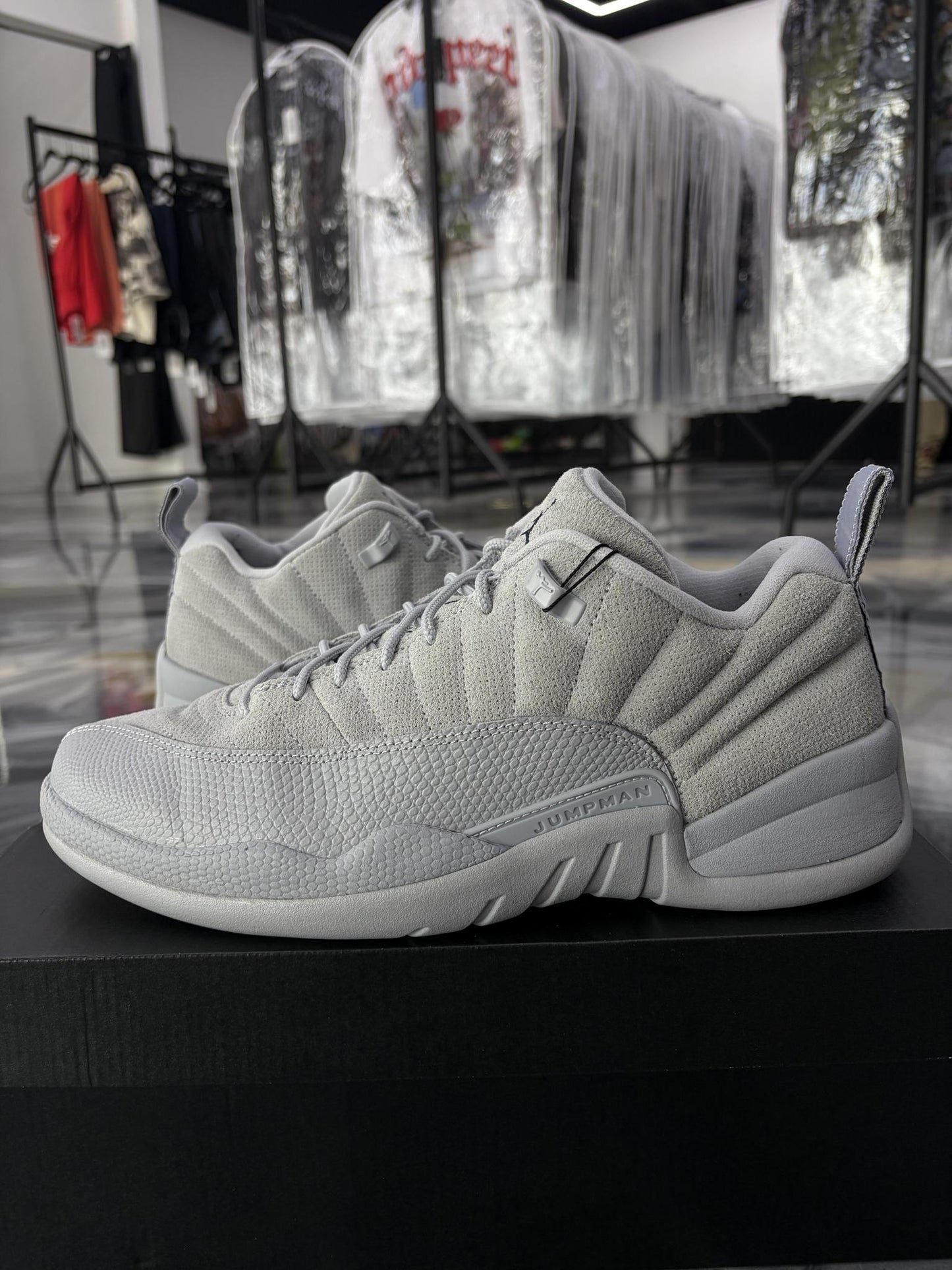 Jordan 12 Low "Wolf Grey" Used Size 9.5
