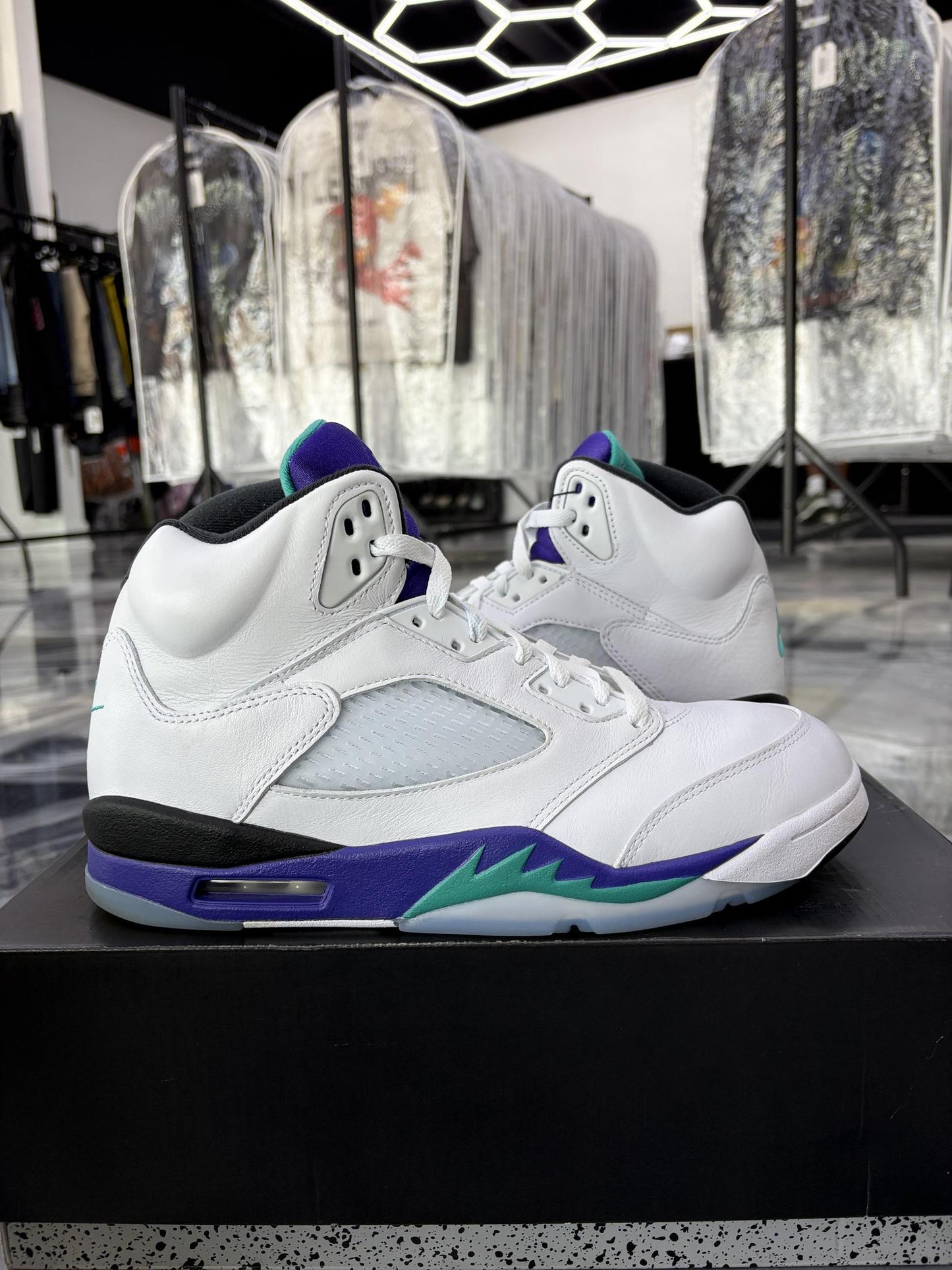 Jordan 5 "Grape" Used Size 10.5