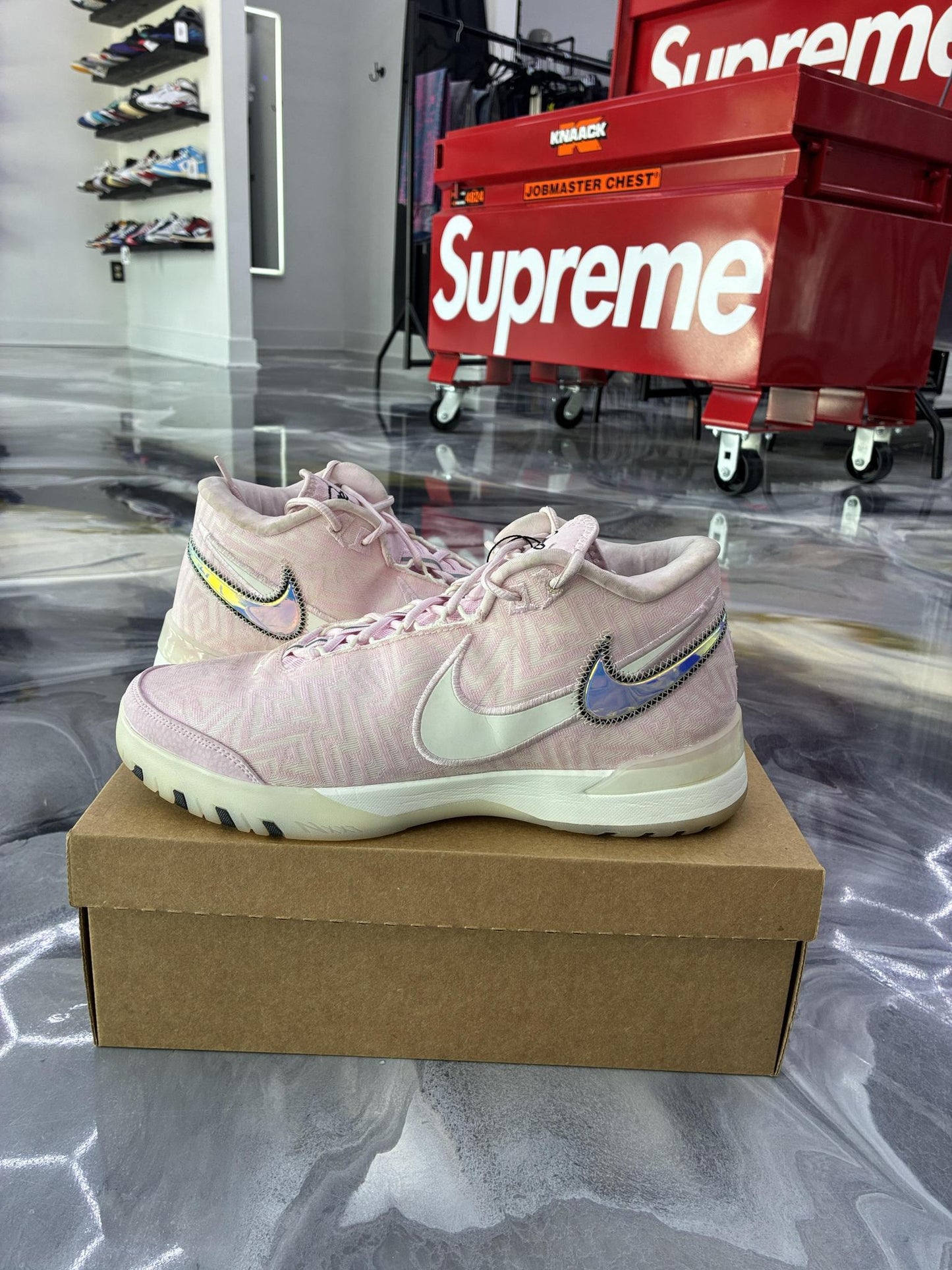 Lebron NXXT Genisus "Pink Foam" Used Size 12